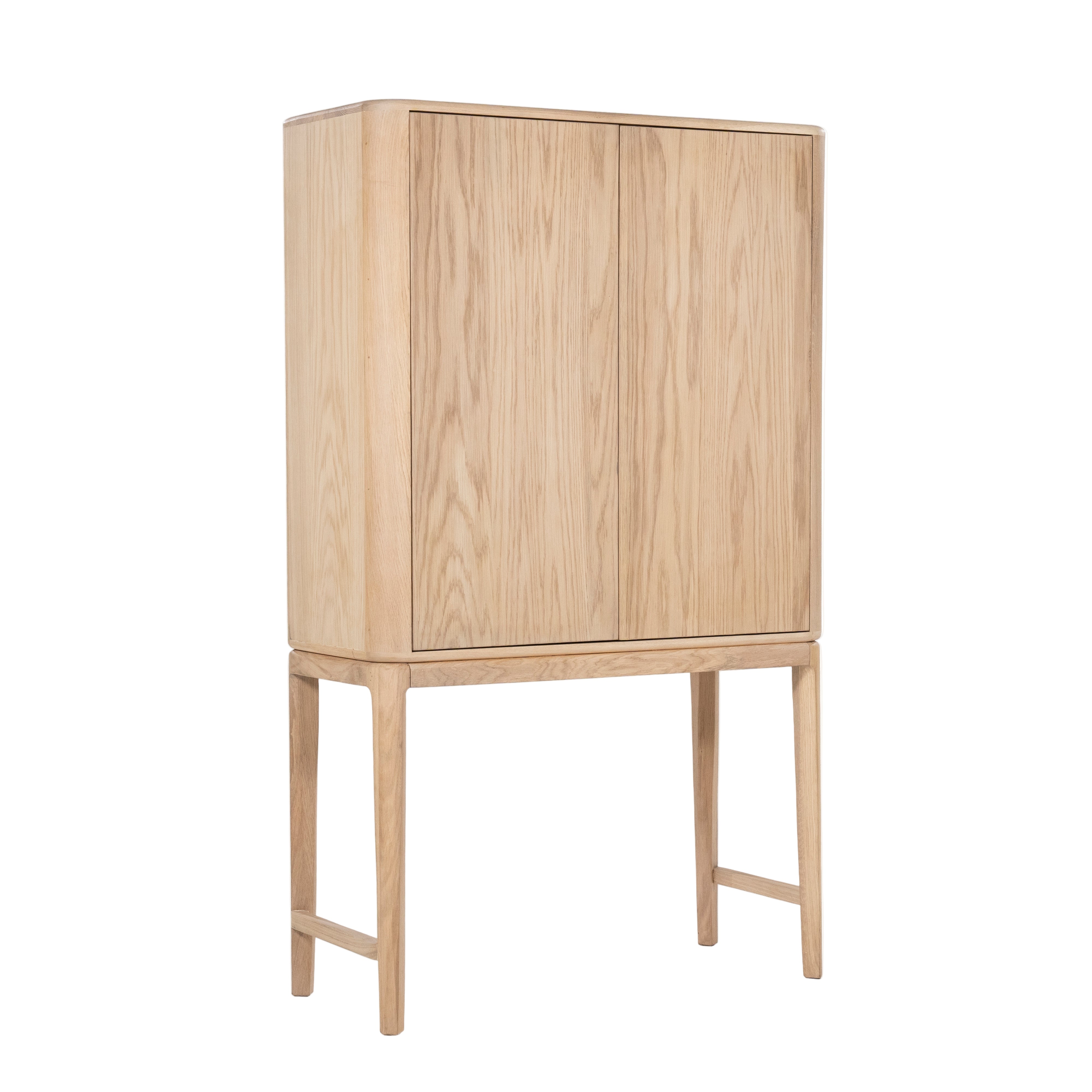 Szafka wysoka HARVEY drewno dębowe