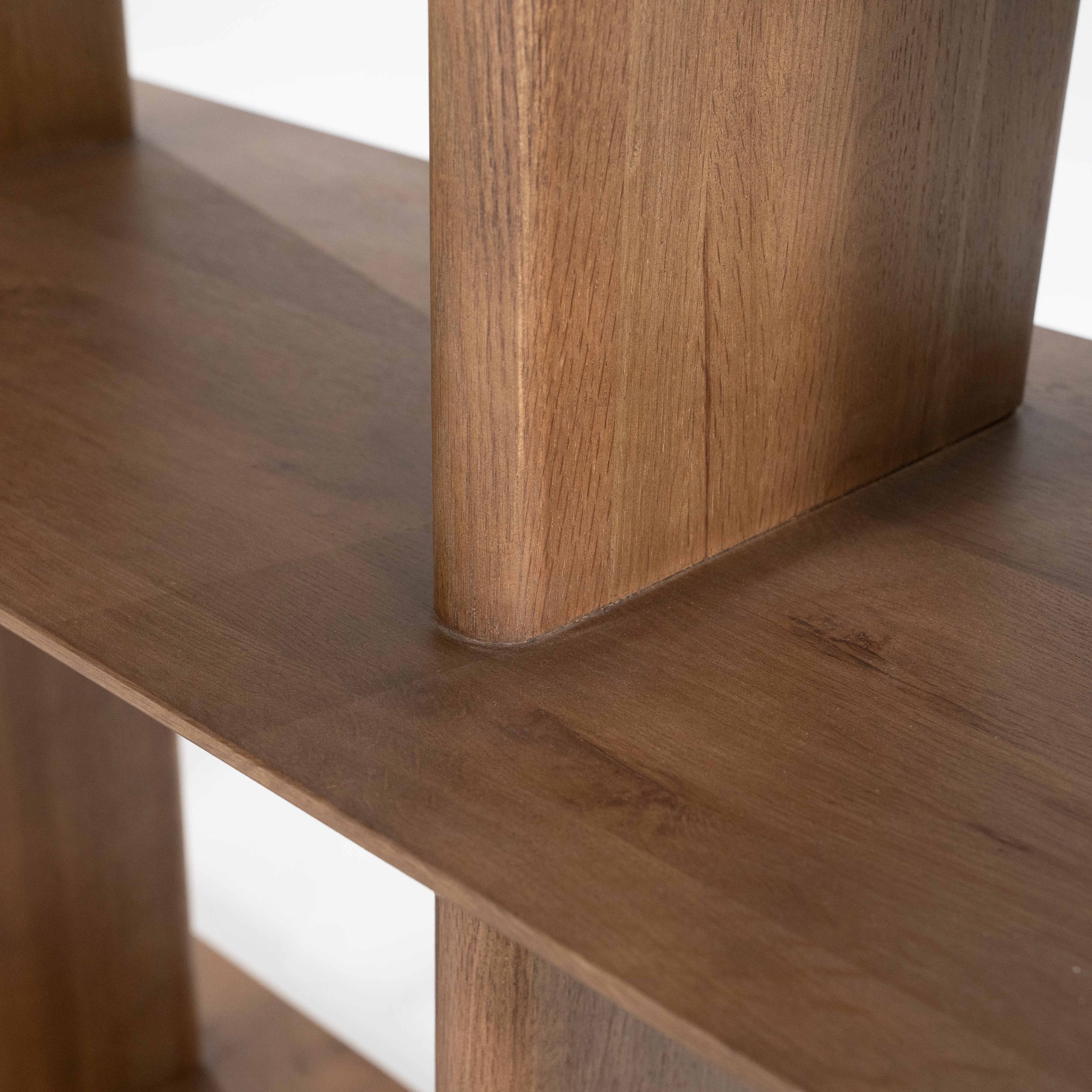 TY Shelf dark oak wood