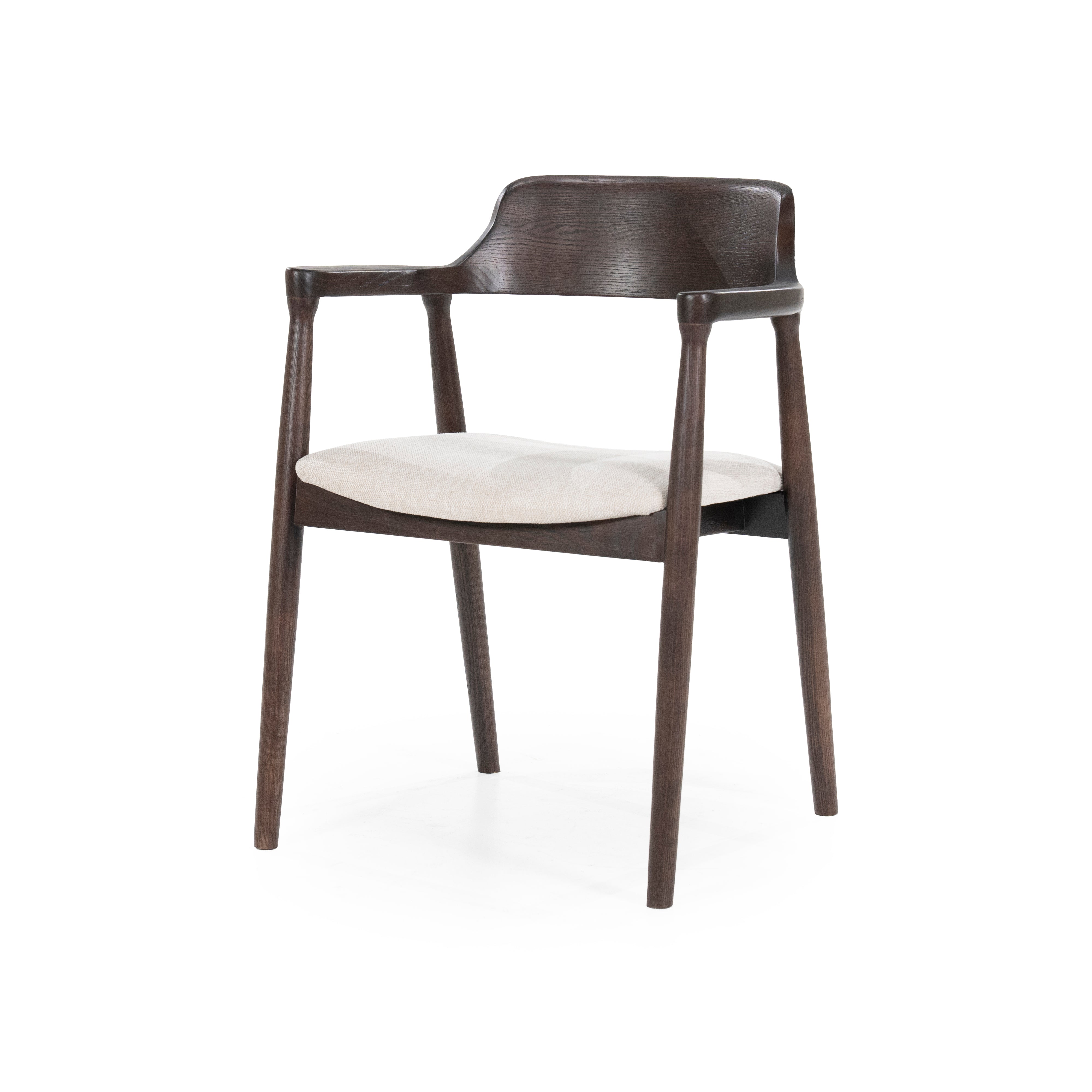 Krzesło YORICK ciemne drewno jesionowe