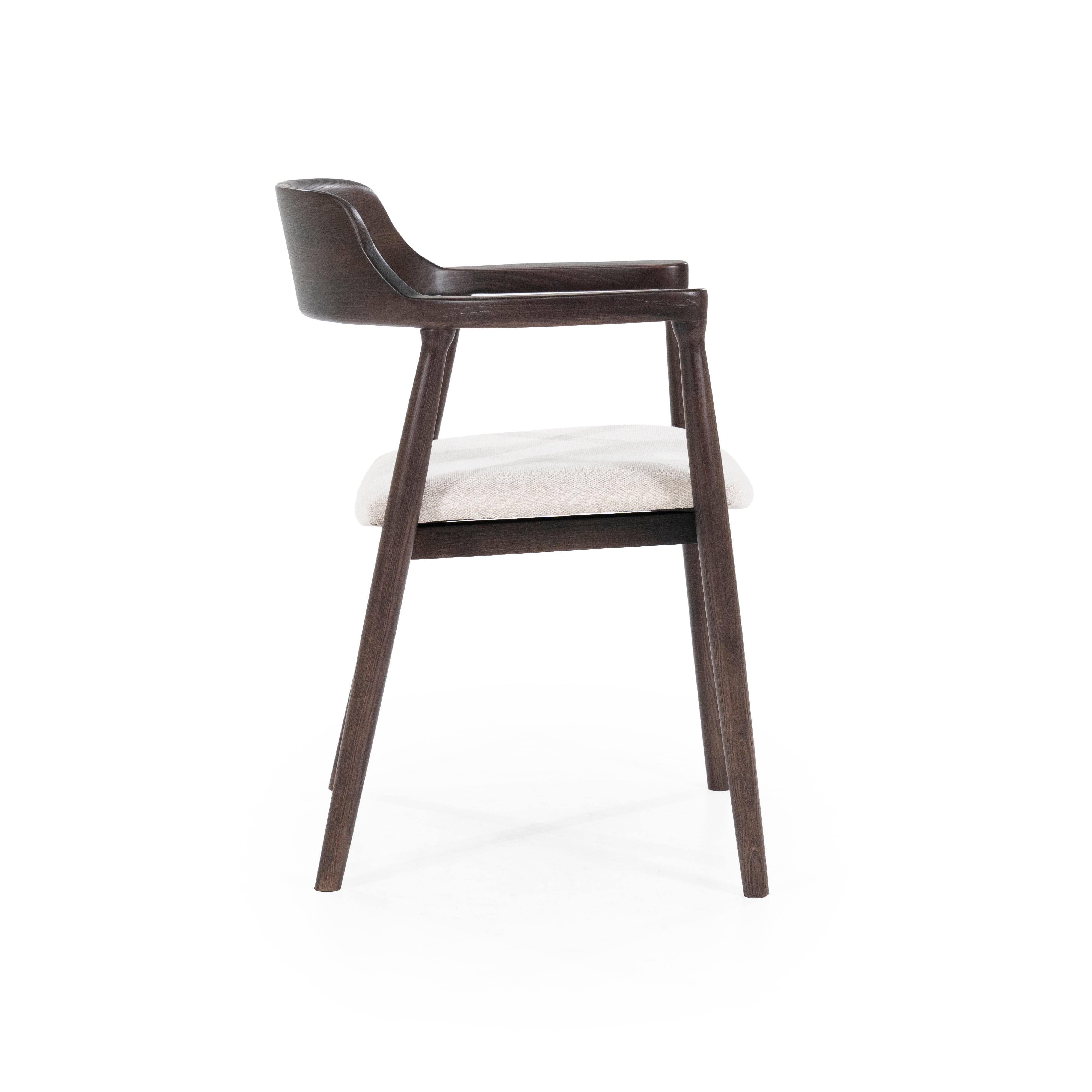 Krzesło YORICK ciemne drewno jesionowe