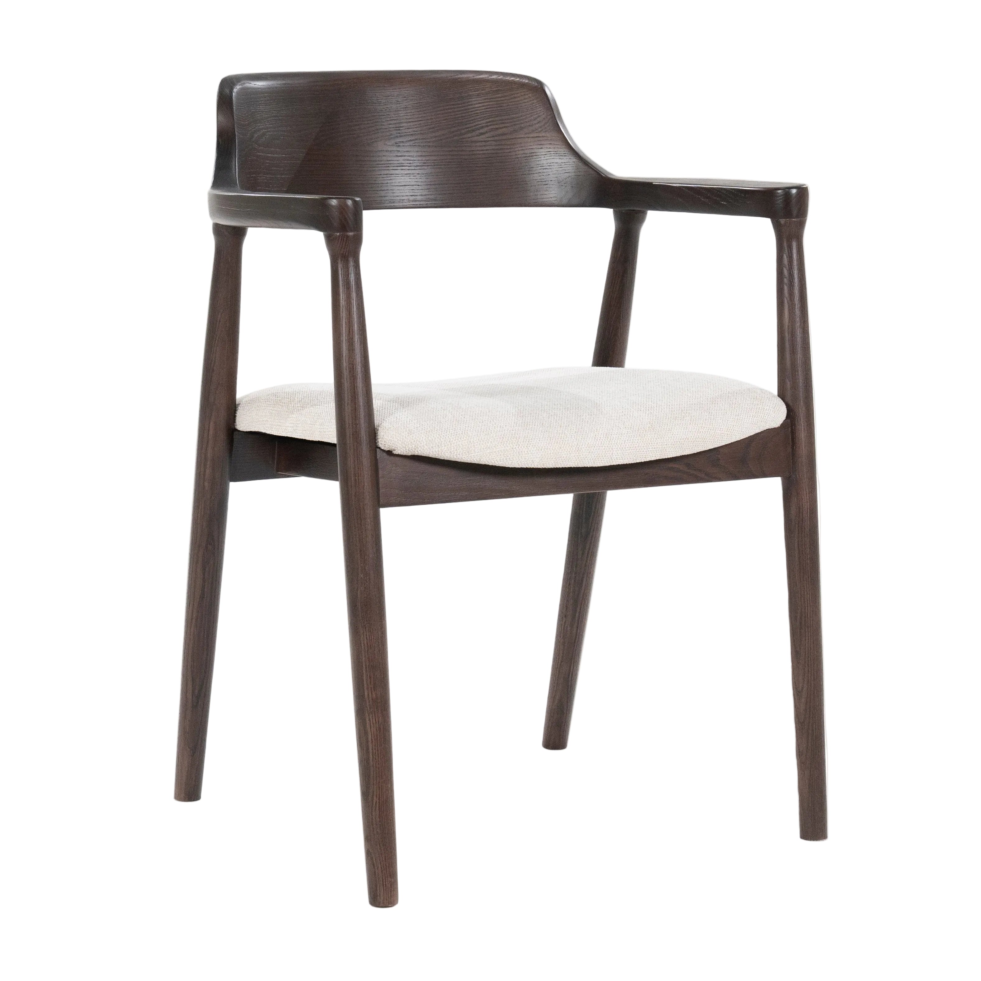 Krzesło YORICK ciemne drewno jesionowe