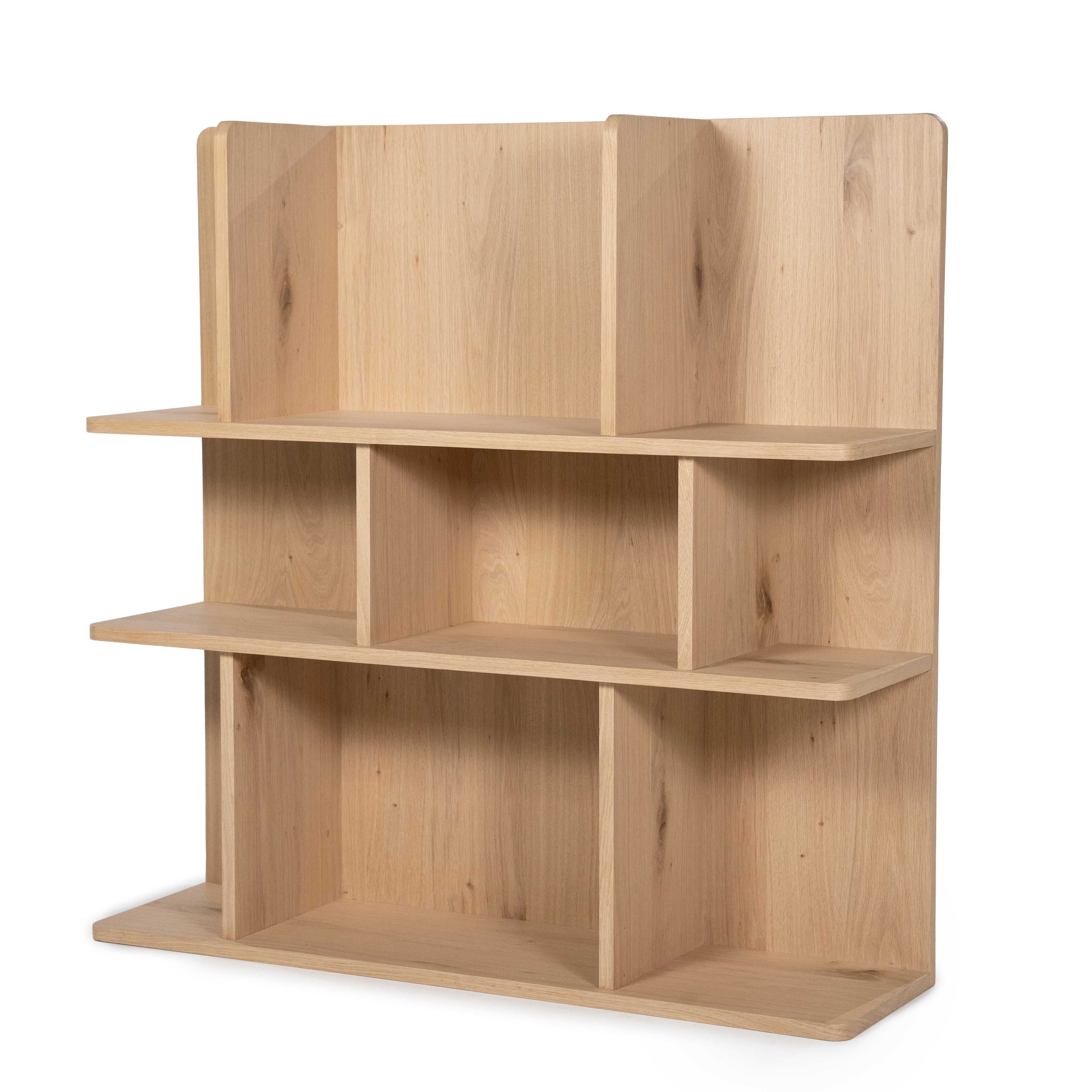 RENEE oak veneer shelf