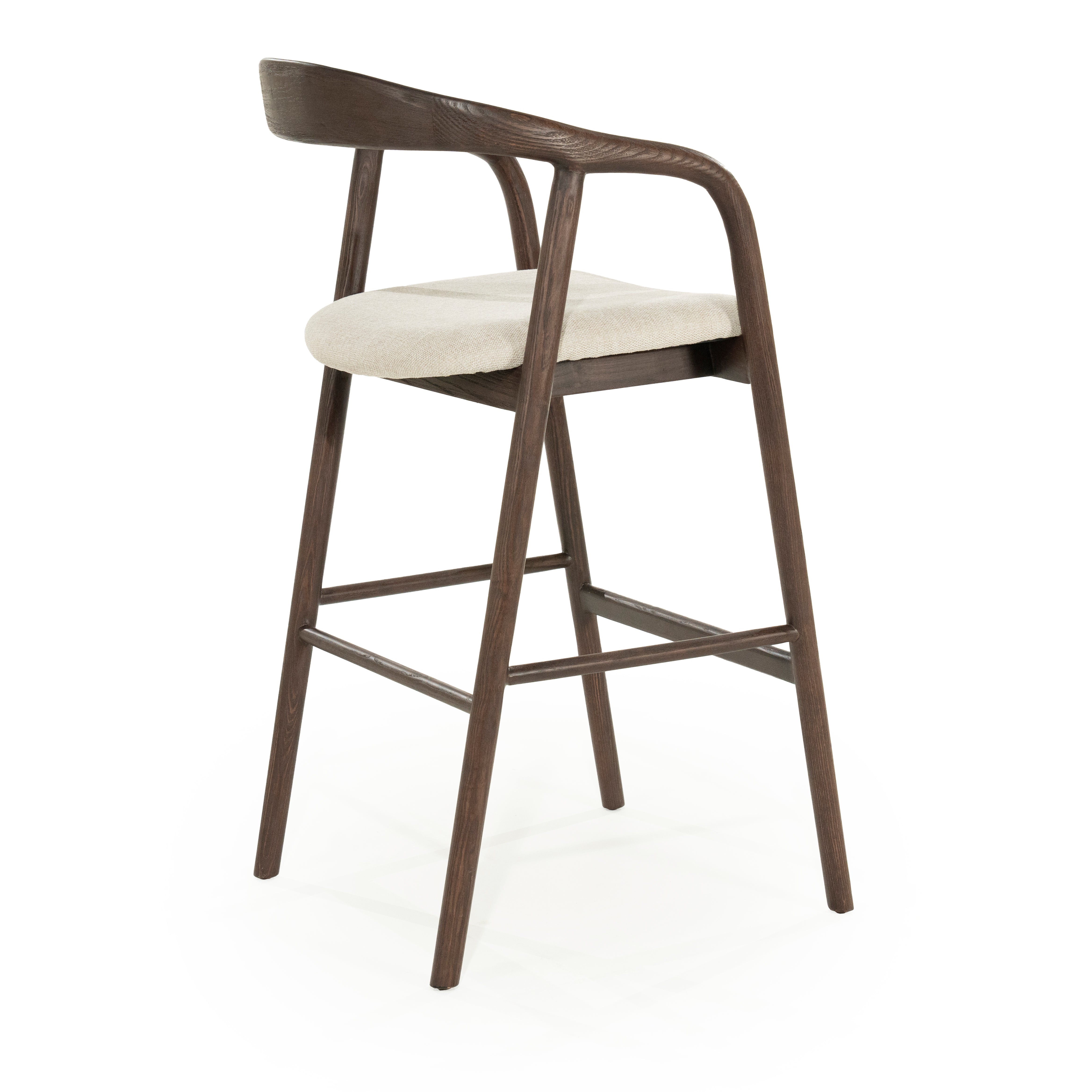 RAYVEN Stool dark ash wood