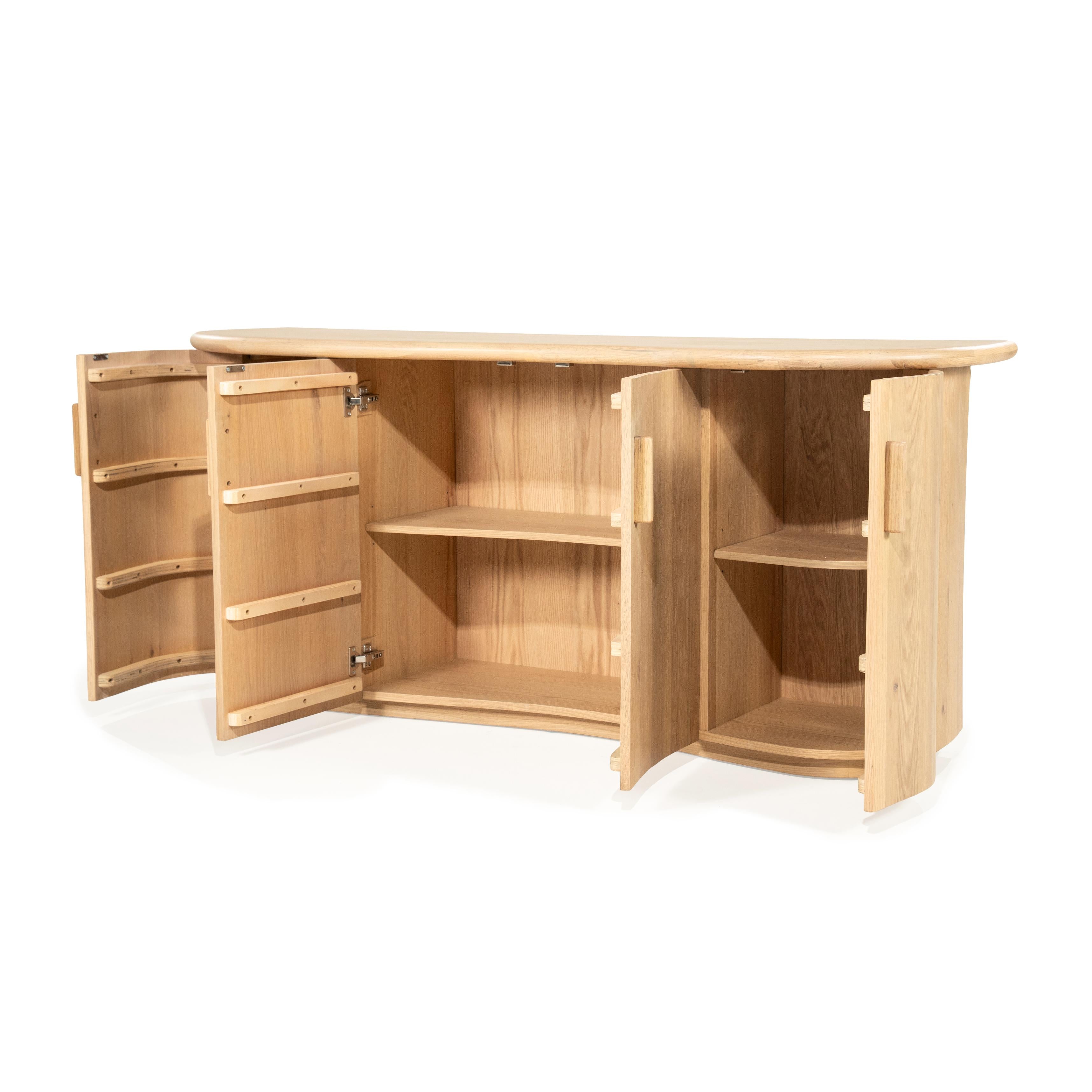 Komoda JOSH drewno dębowe