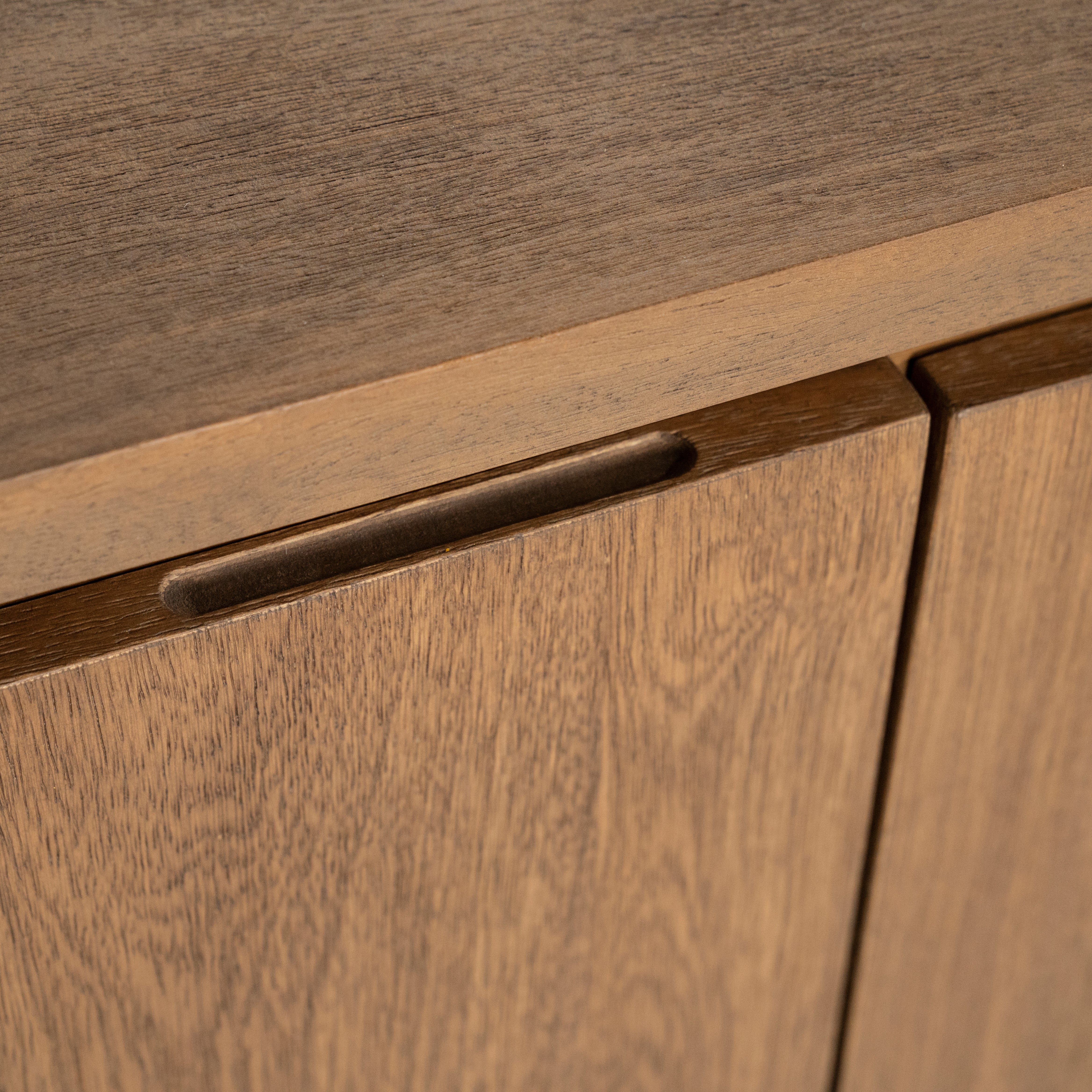 Szafka RTV EDWARD drewno mango