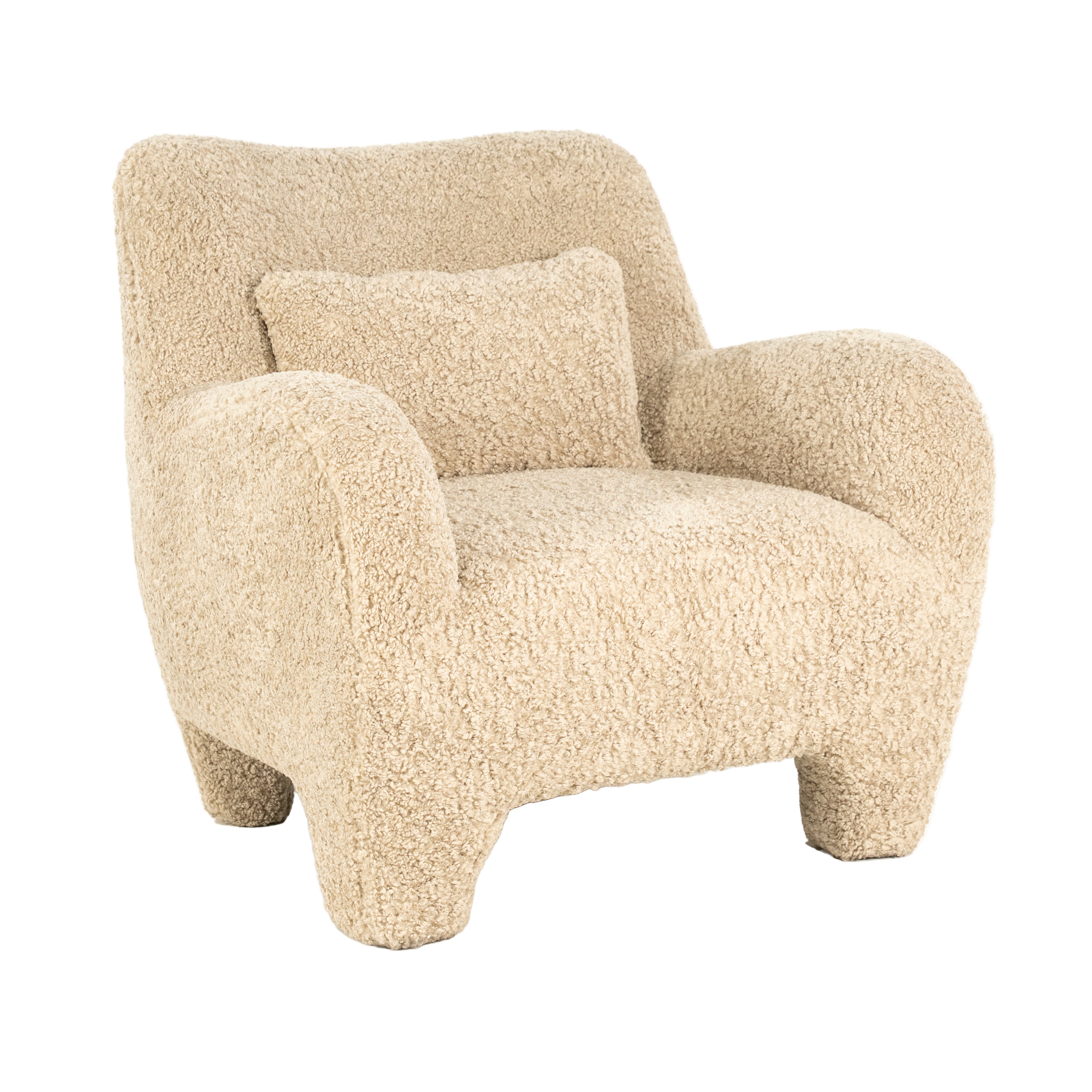 SHAUN Beige Armchair