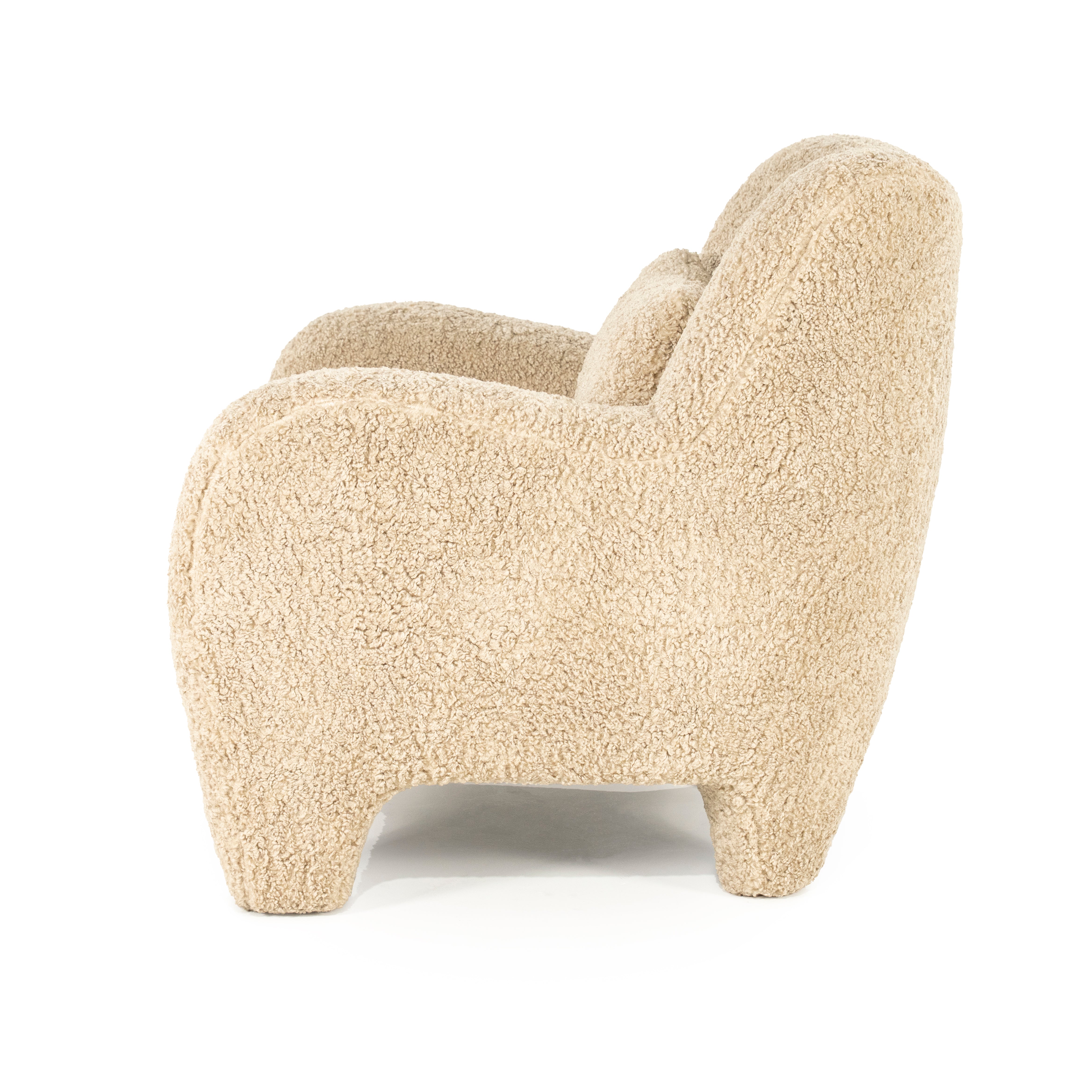 SHAUN Beige Armchair