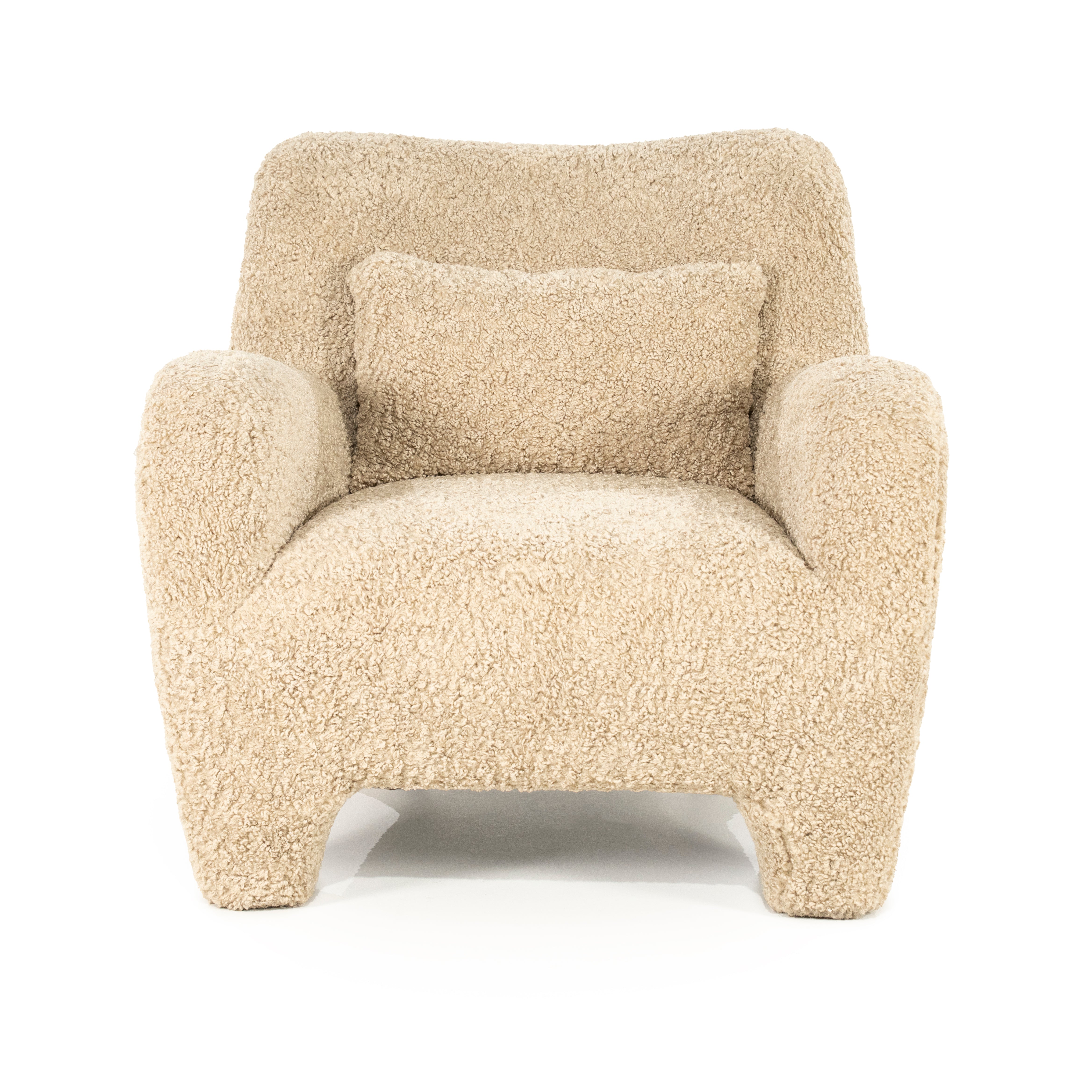 SHAUN Beige Armchair