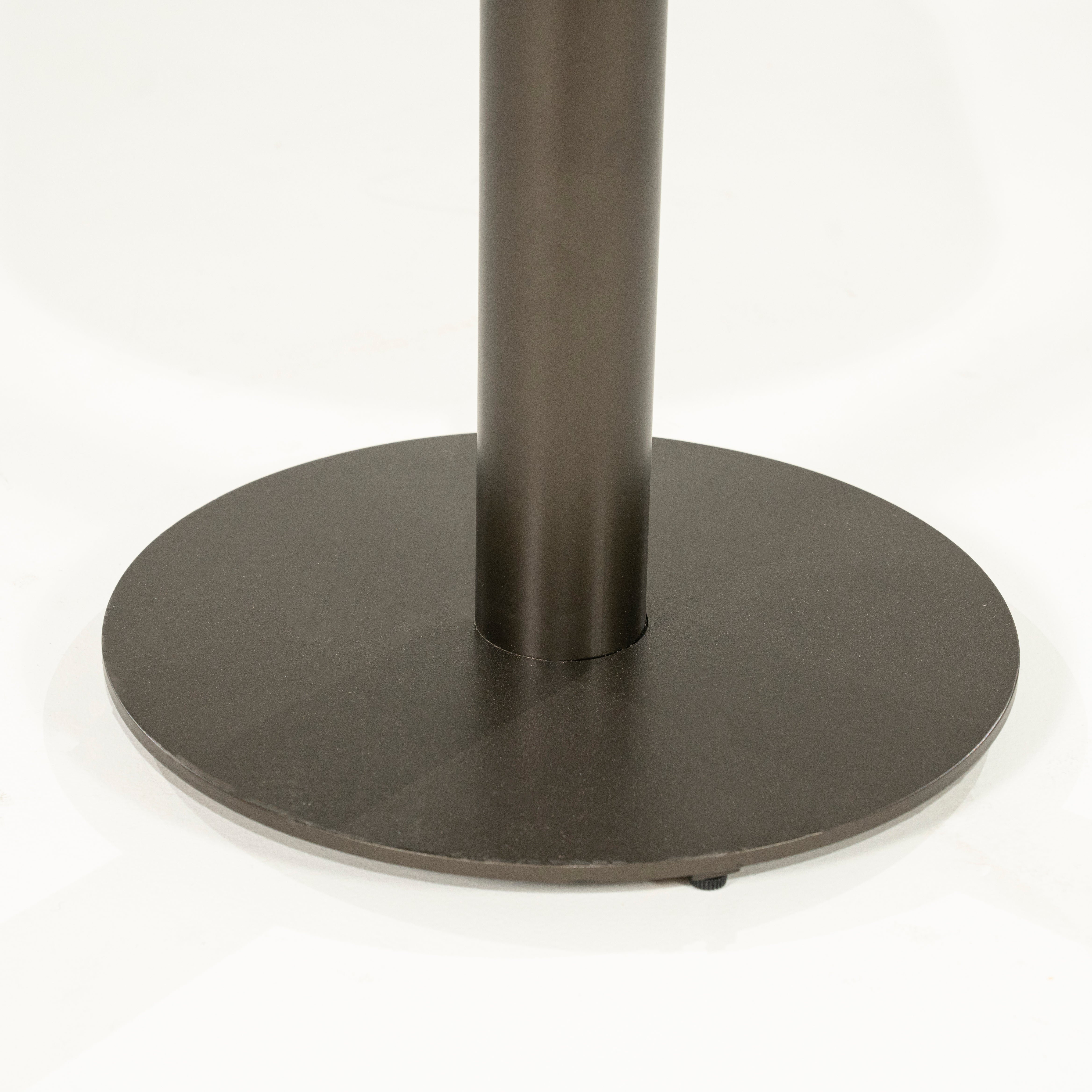 SKYE nightstand oak wood with metal base