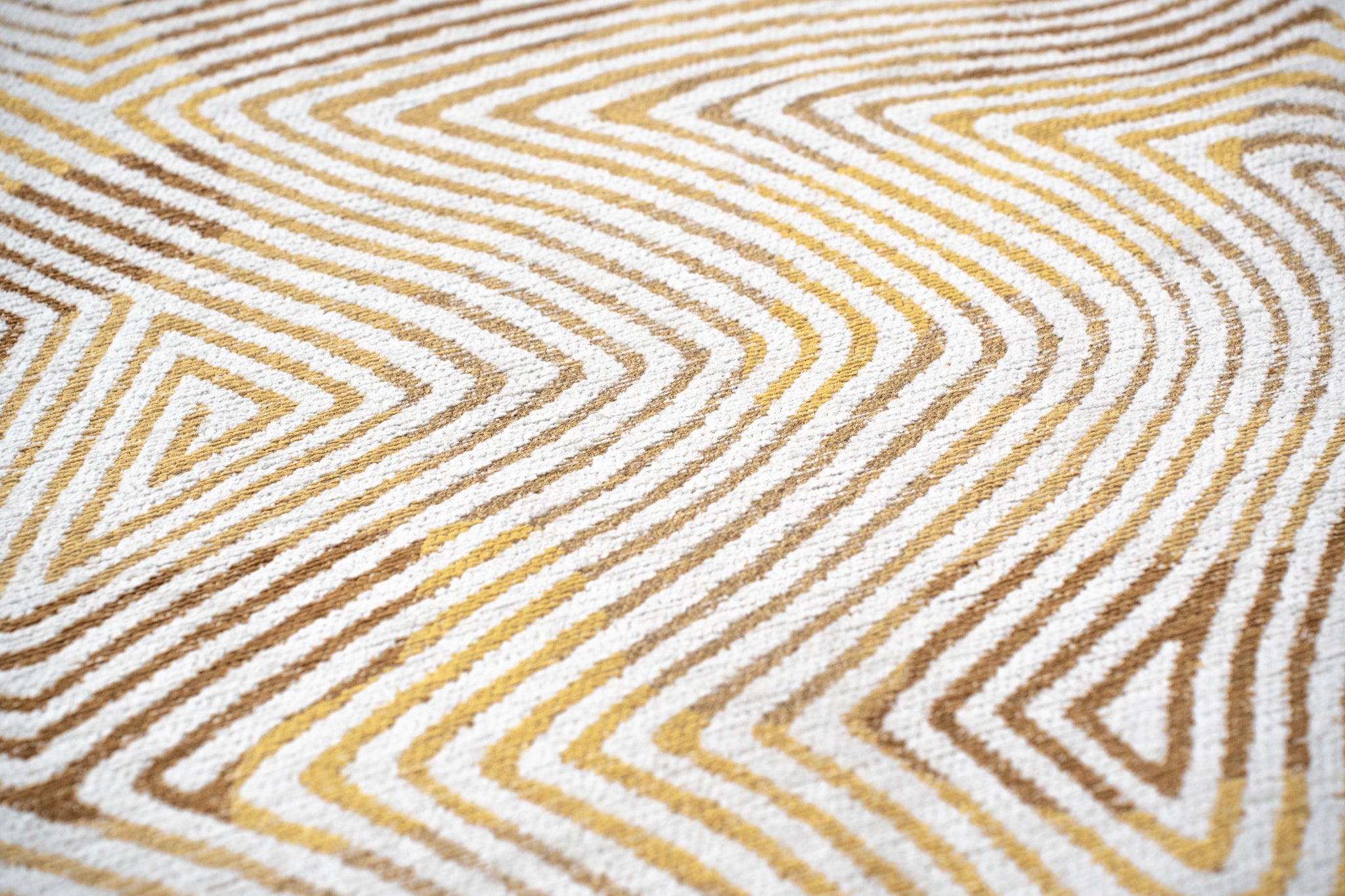 Dywan CORAL YELLOW HIPPY żółto-beżowy