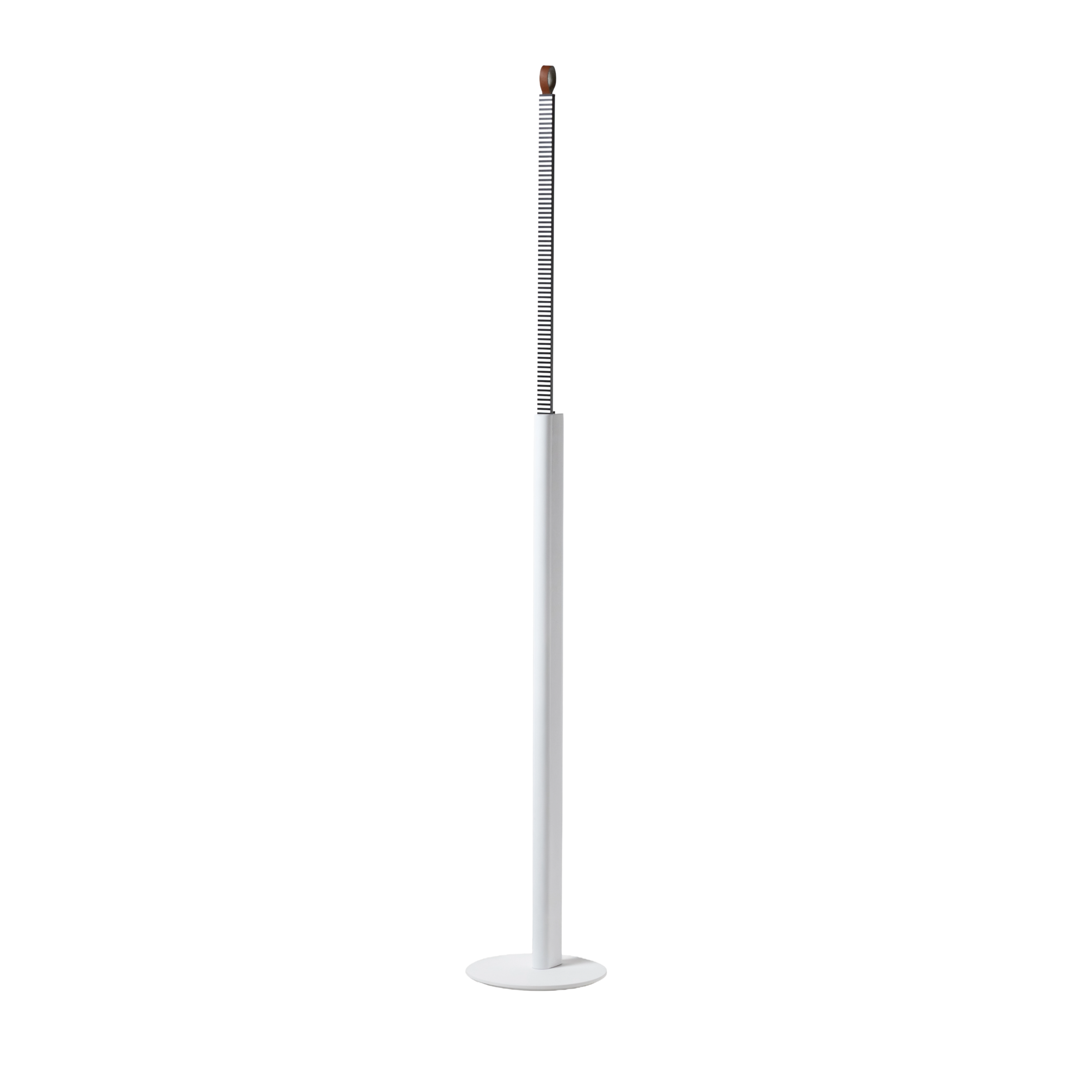 Lampa podłogowa METRICA połyskujący biały
