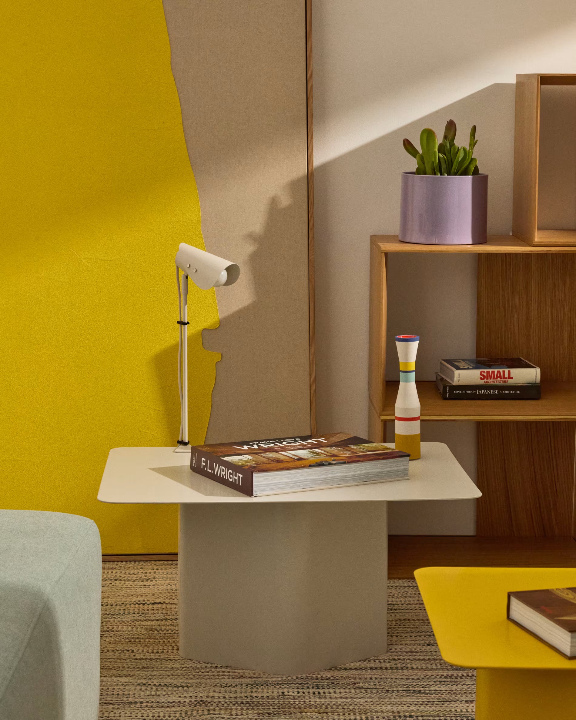 Lampa biurkowa z klipsem JULA szary