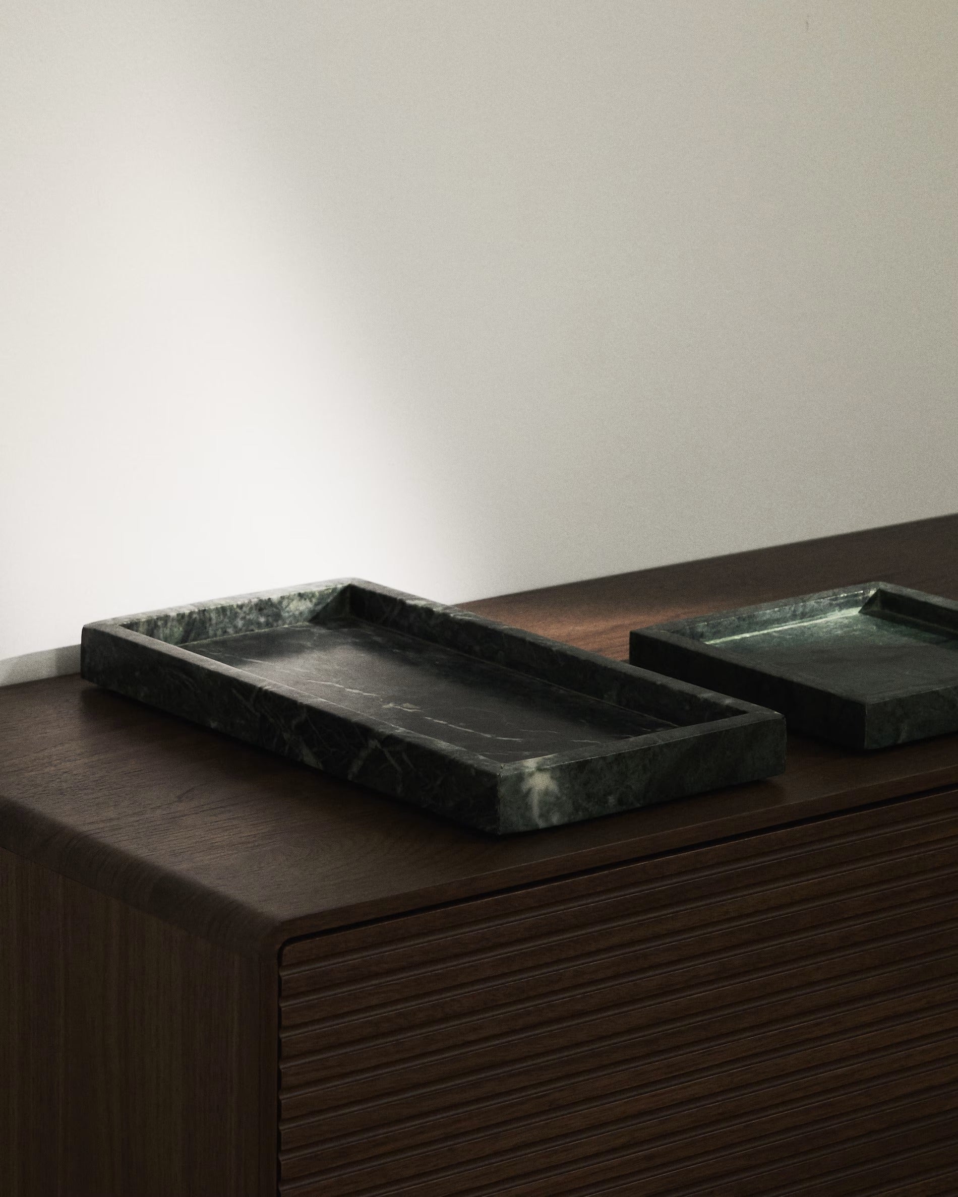 Taca SERELA zielony marmur