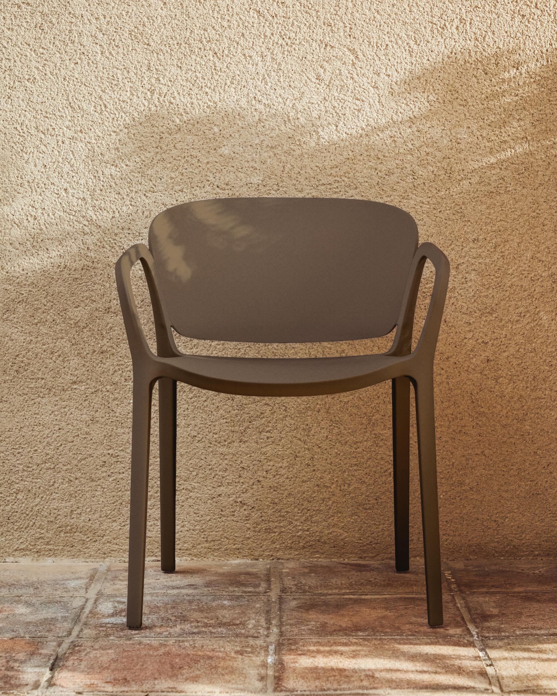 Garden Chair ANIA Dark Brown