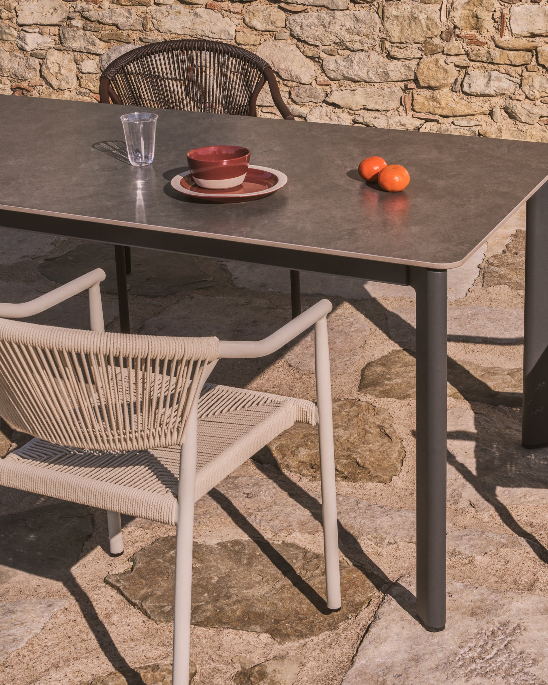 Krzesło ogrodowe LIVADIA ecru