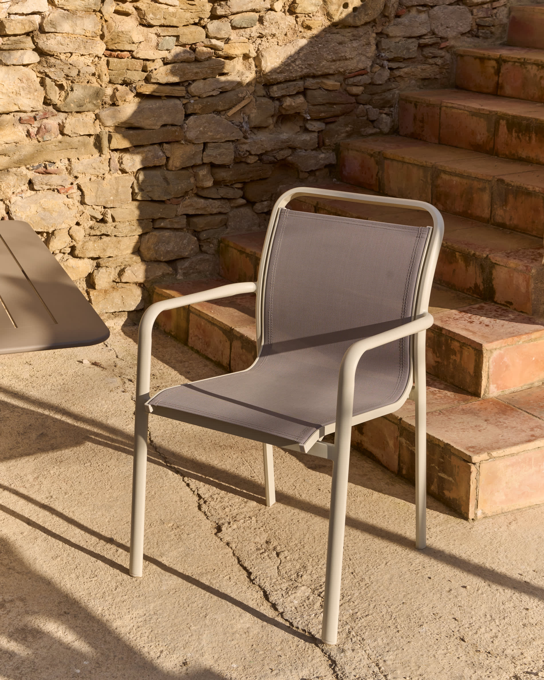 Krzesło ogrodowe LURI ecru