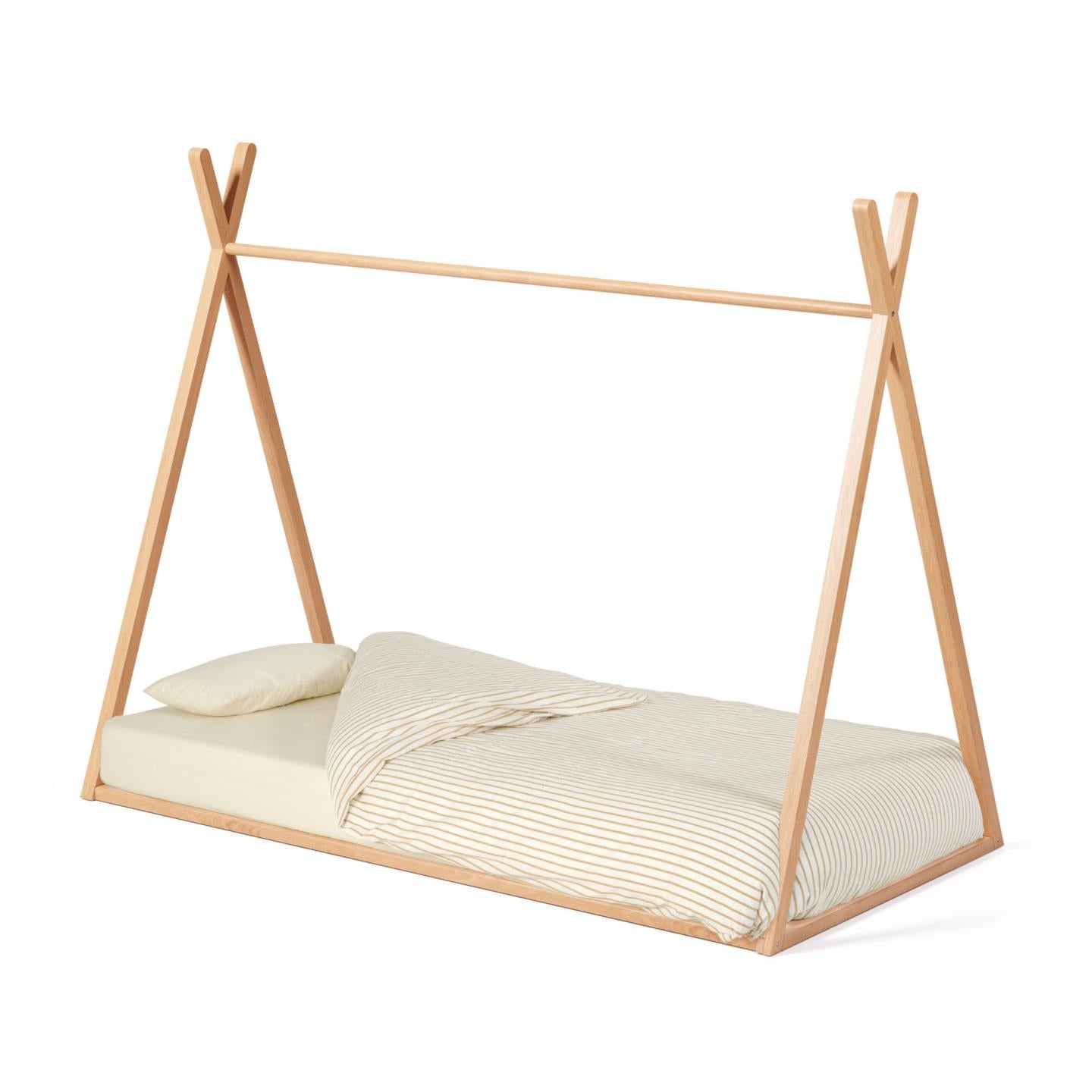 Łóżko tipi MARALIS lite drewno bukowe La Forma 90x190 cm Eye on Design
