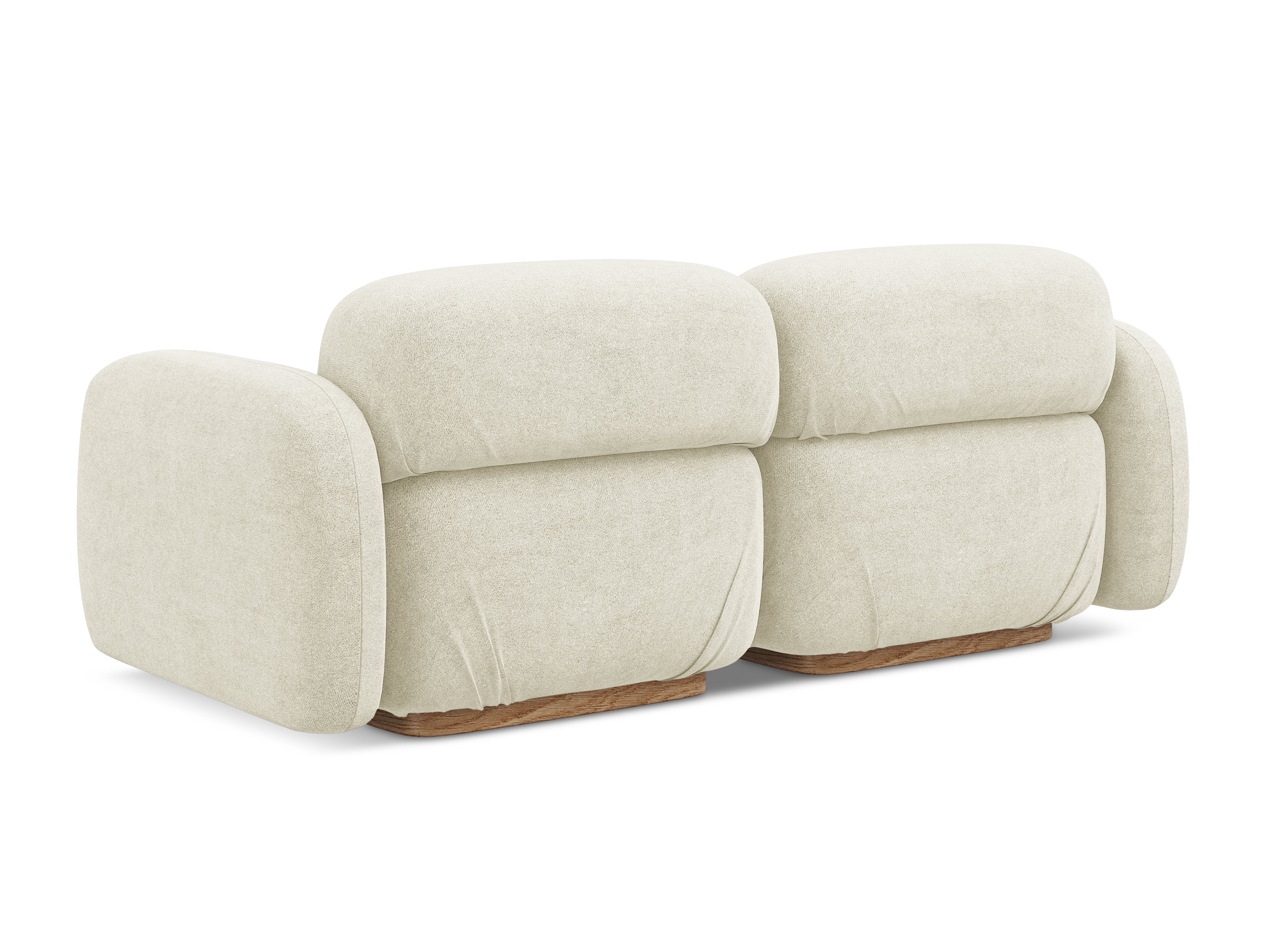 Sofa modułowa 3-osobowa AILANI ecru boucle