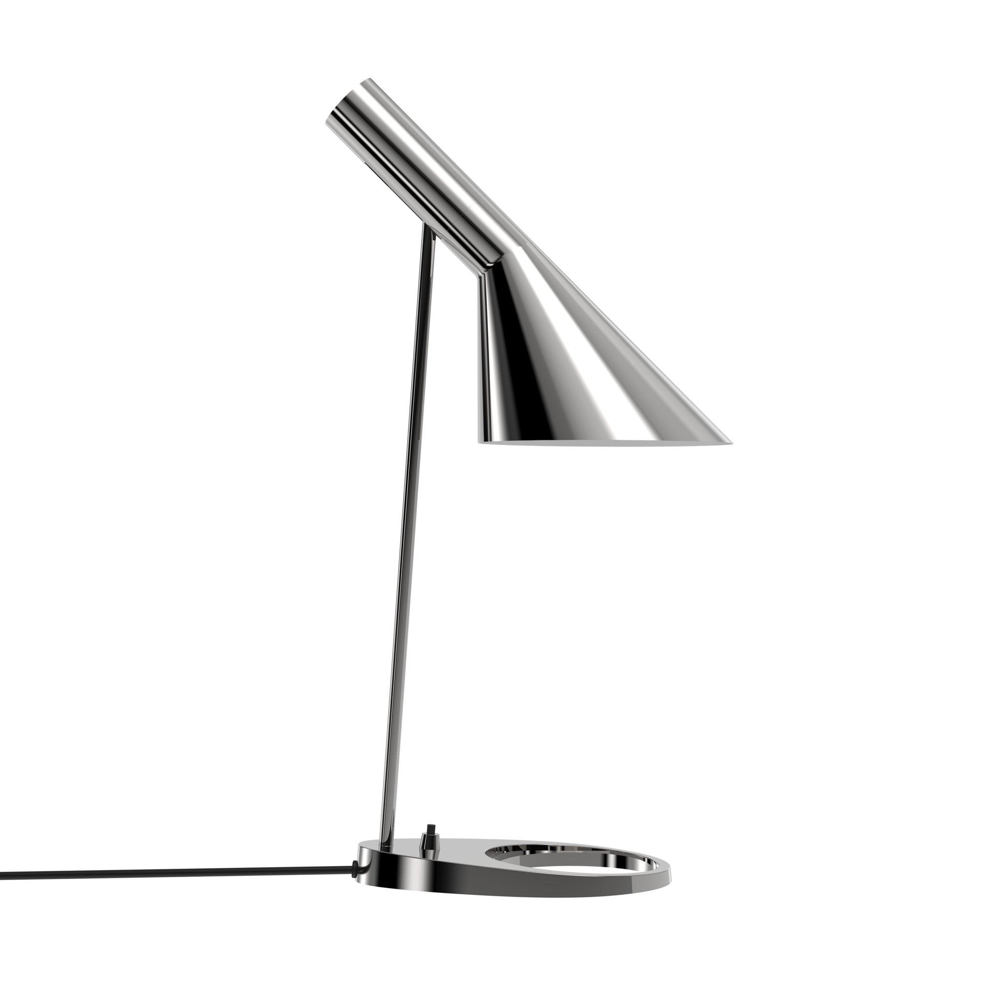 Lampa stołowa AJ polerowana stal nierdzewna