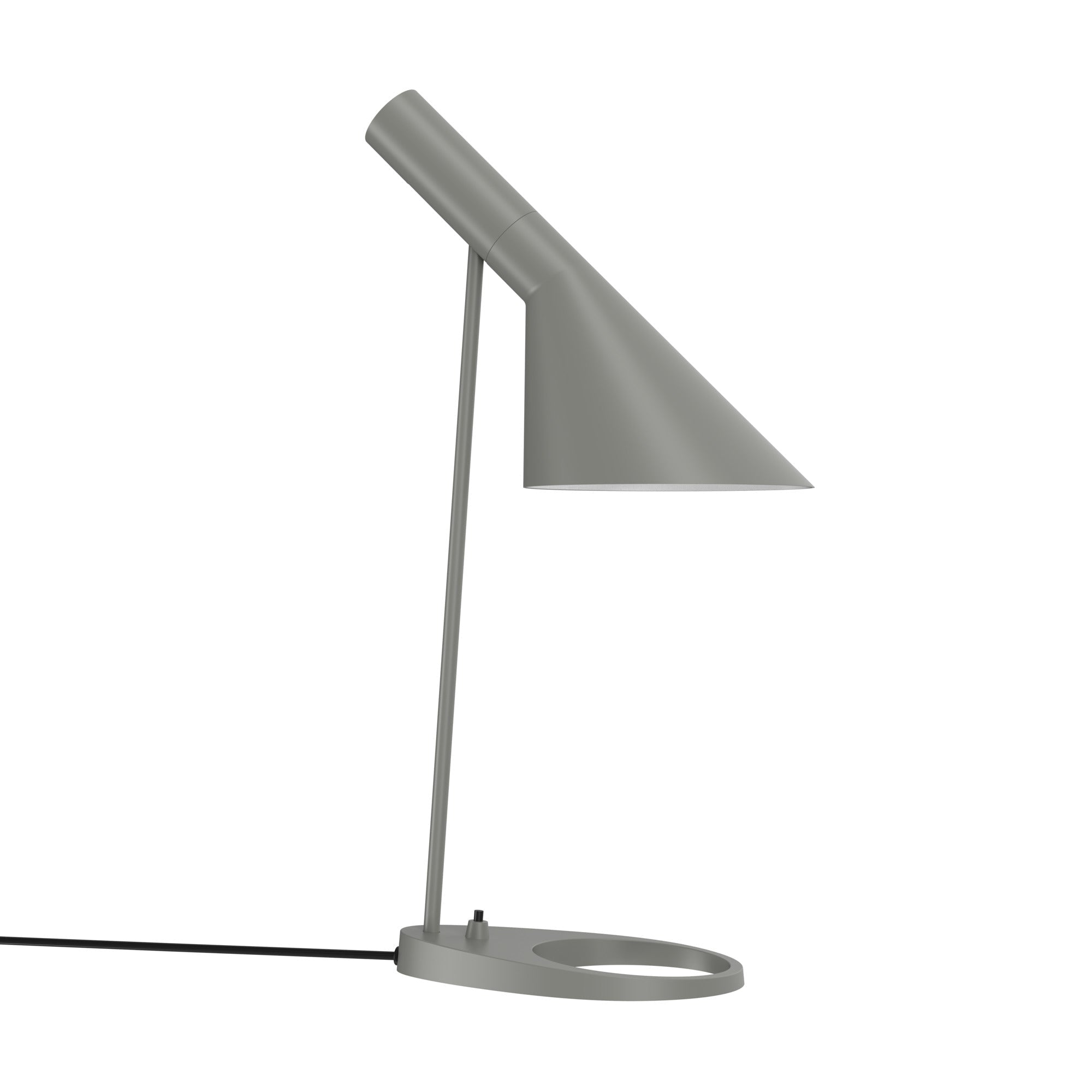 Lampa stołowa AJ ciepły szary