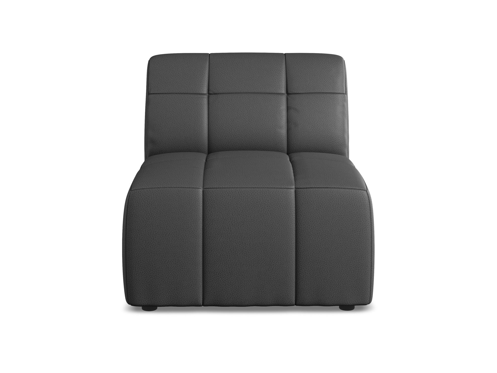 Sessel / Modul ALOHA graues Kunstleder