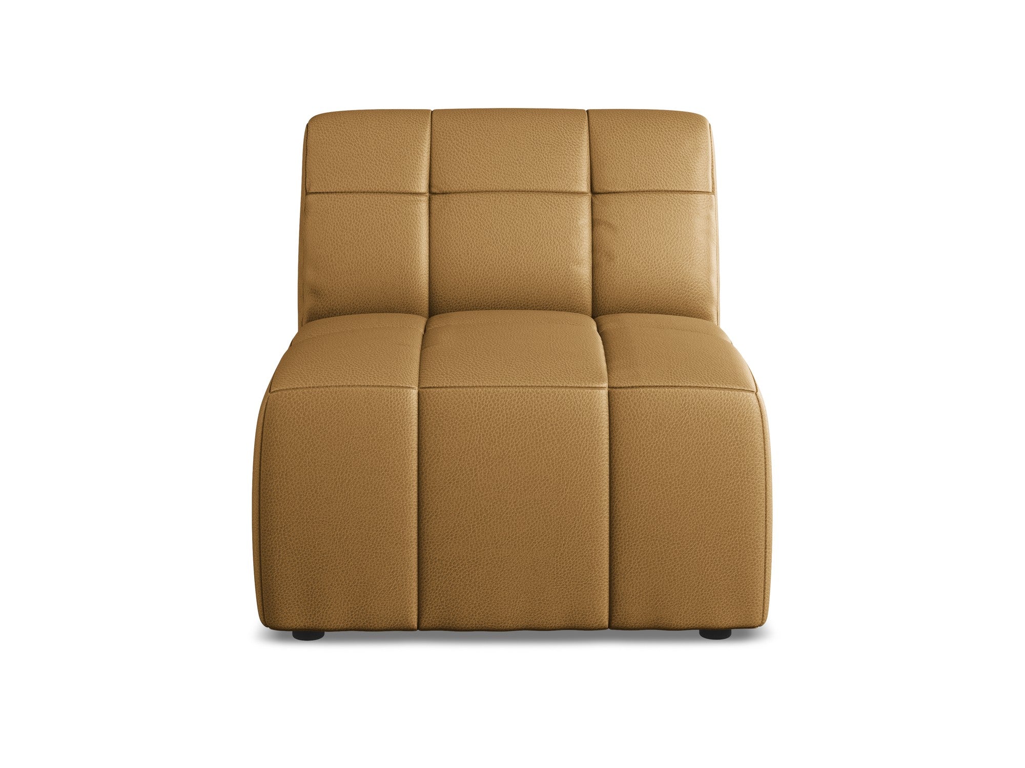 Armchair / module ALOHA caramel eco-leather