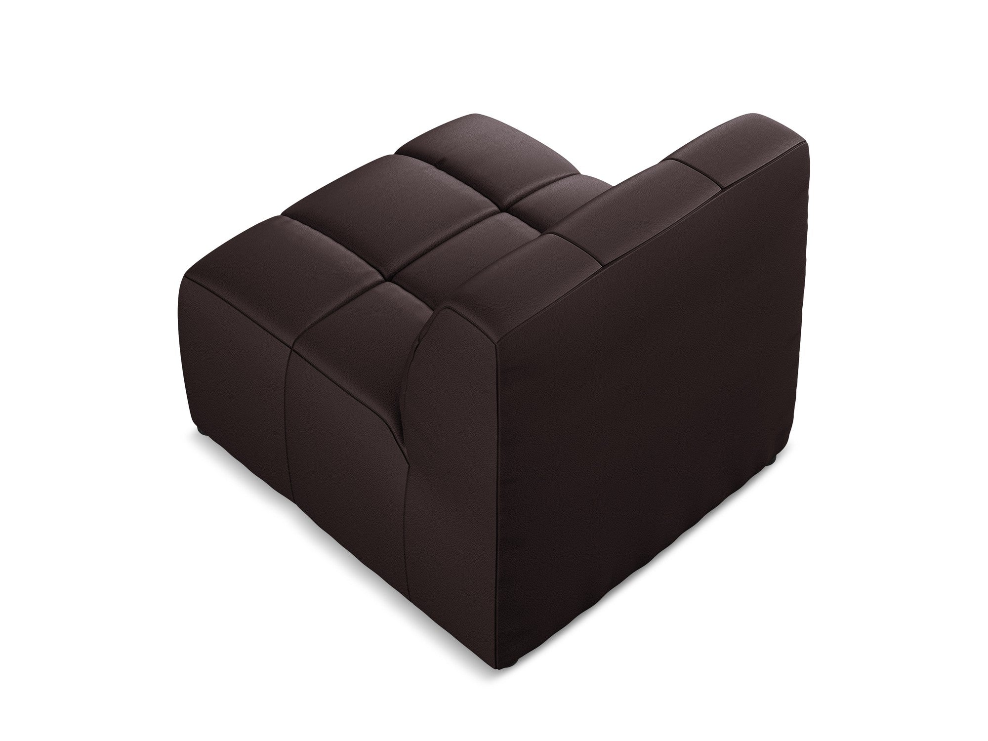 Fotel / moduł ALOHA śliwkowa skóra ekologiczna