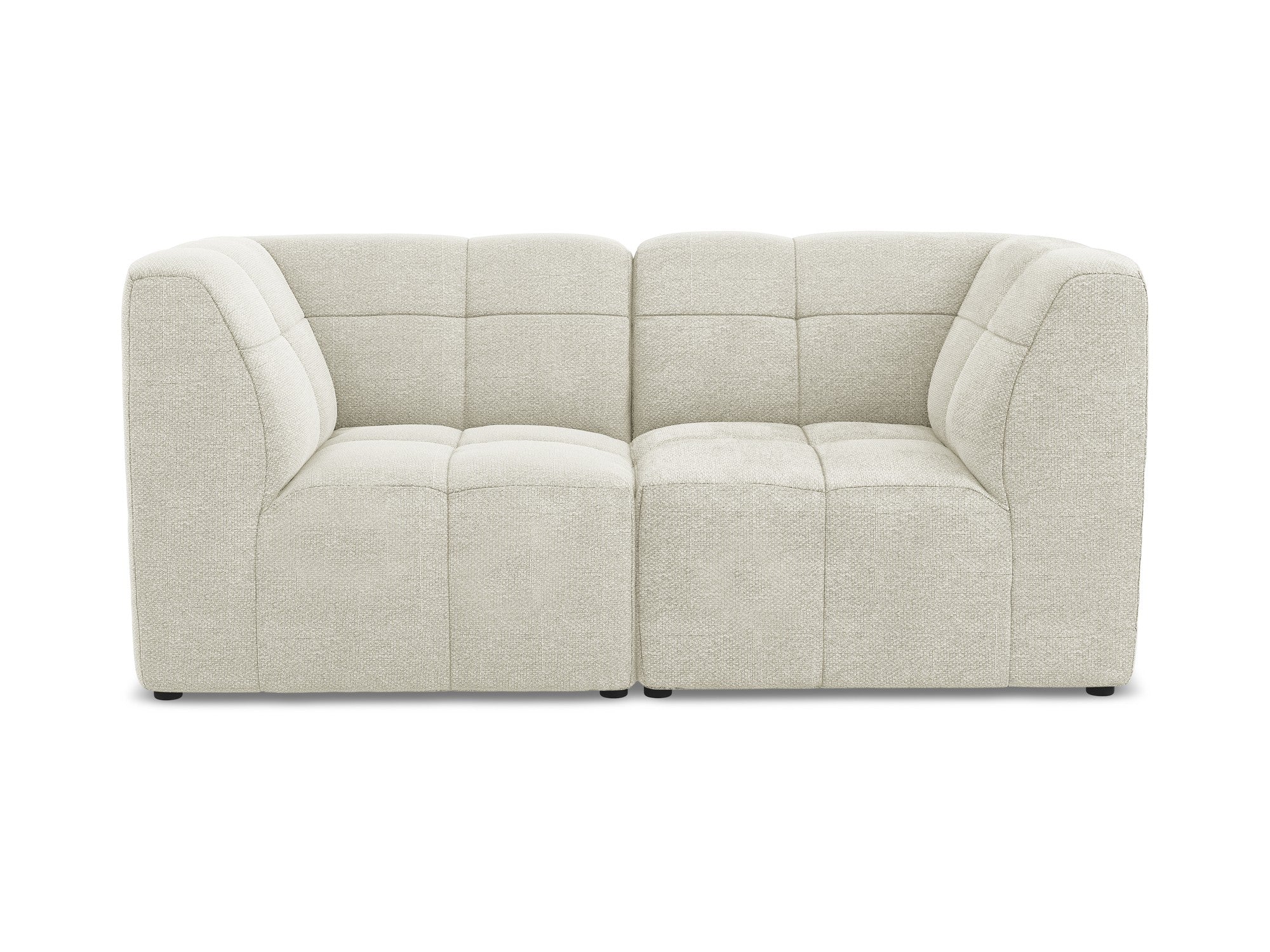 Sofa modułowa 2-osobowa ALOHA piaskowy boucle