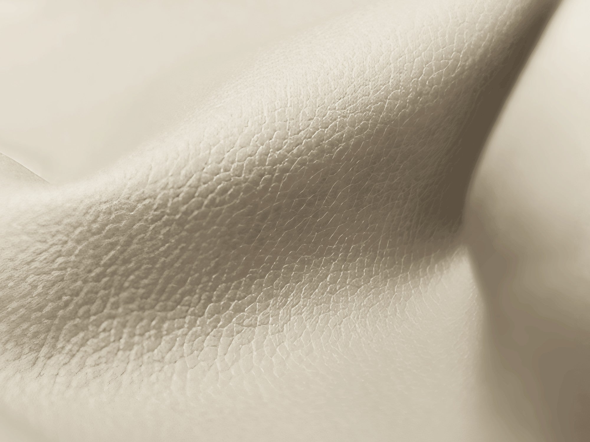 Modulares 3-Sitzer Sofa ALOHA hellbeige Kunstleder