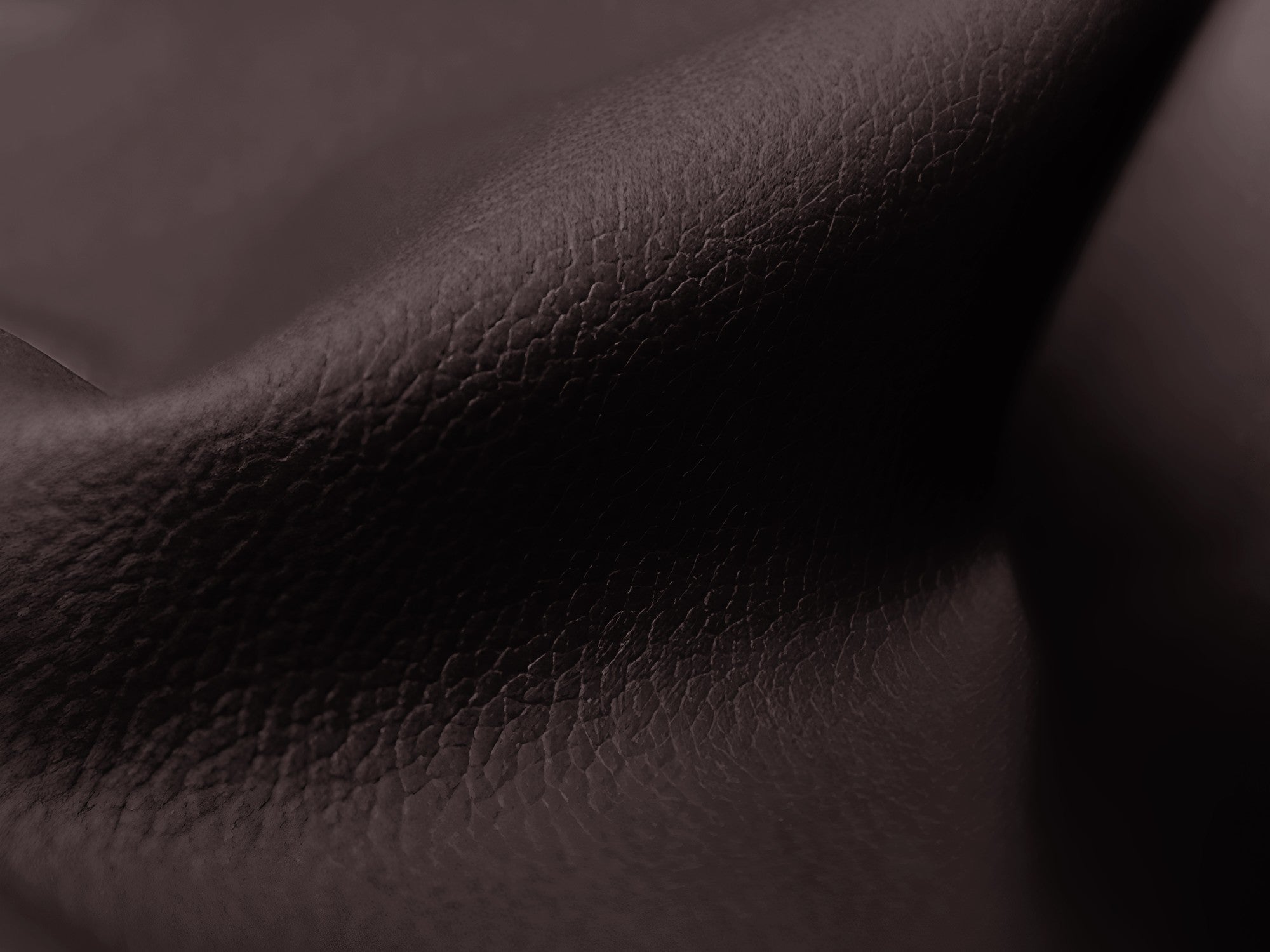 Sofa modułowa 3-osobowa ALOHA śliwkowa skóra ekologiczna