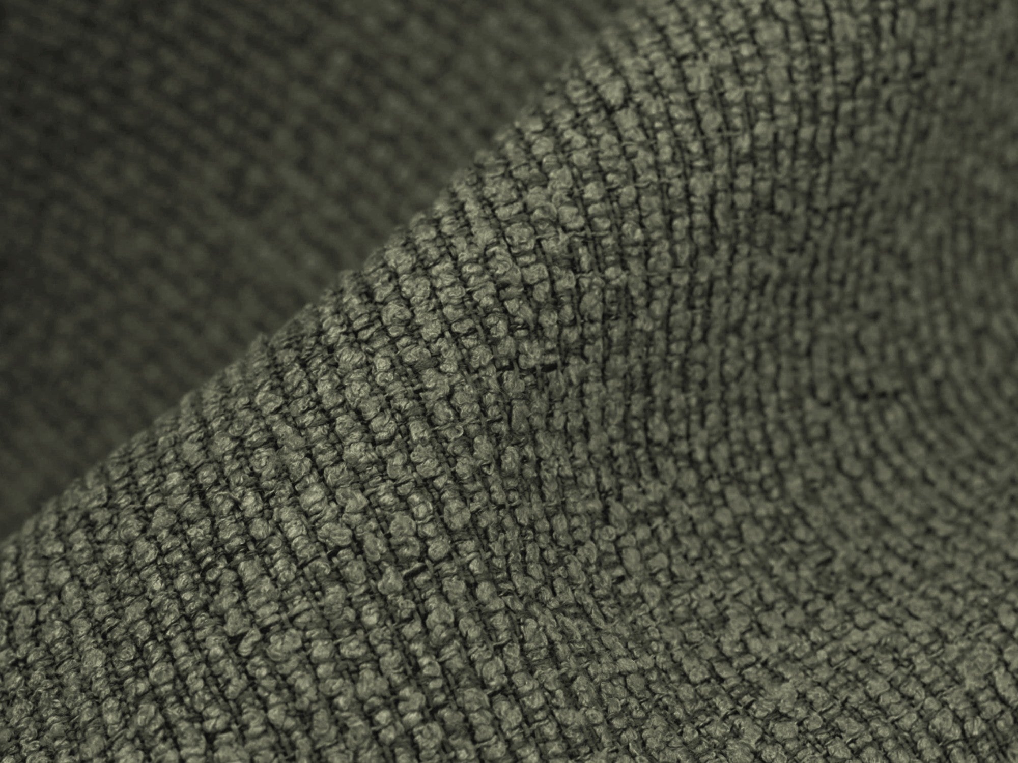 Modulares 3-Sitzer Sofa ALOHA olivgrüner Boucle