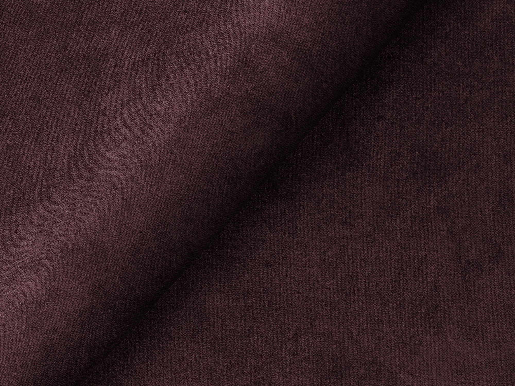 Left-facing velvet chaise lounge ALOHA in burgundy