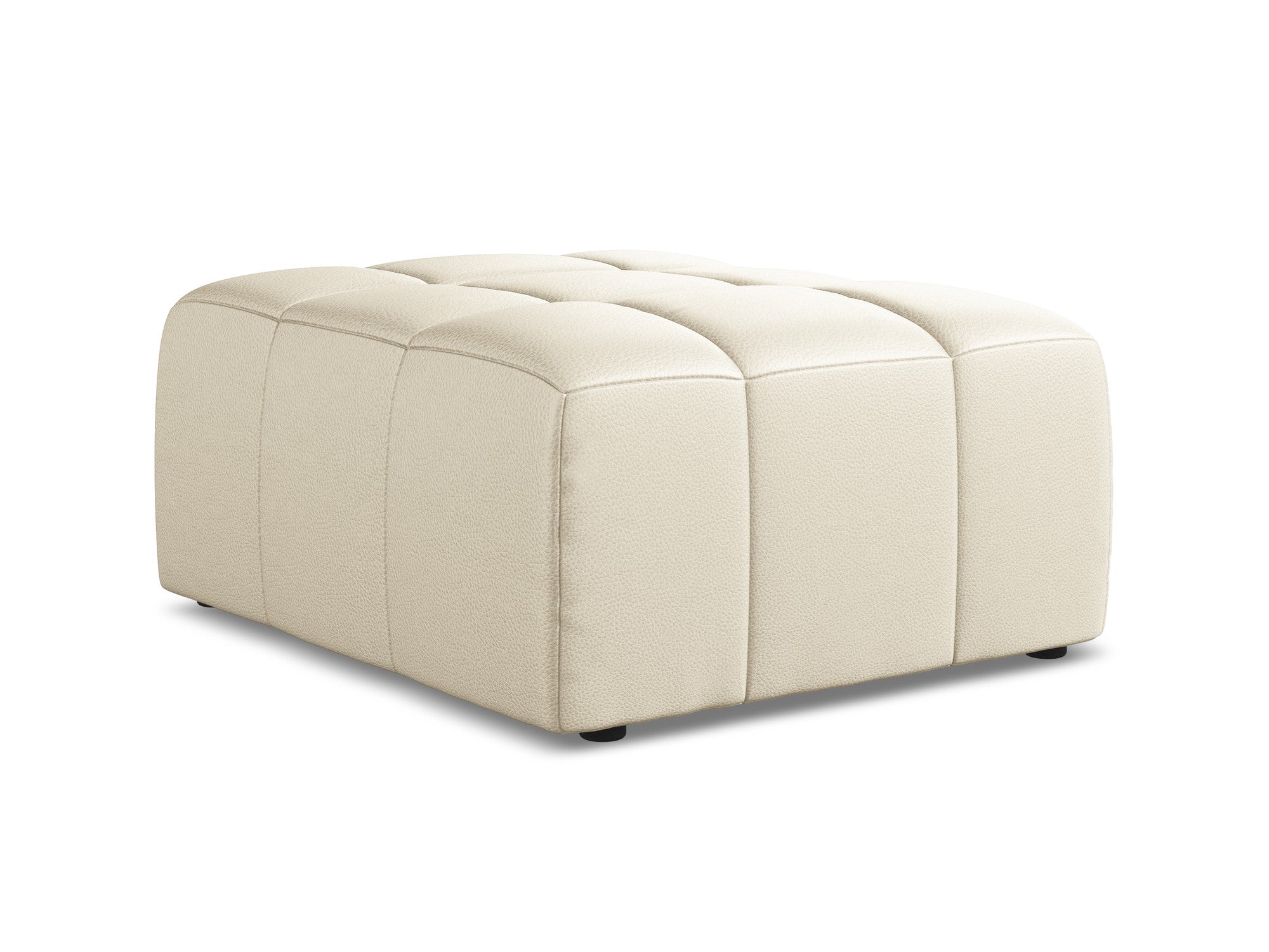 Hocker / Modul ALOHA hellbeige Kunstleder
