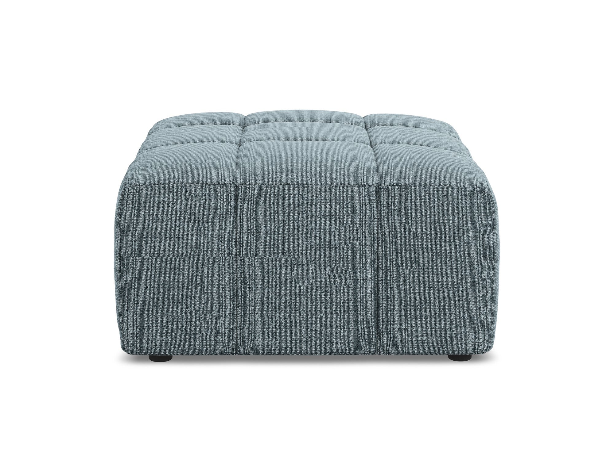 Hocker / Modul ALOHA Jeansblau Boucle