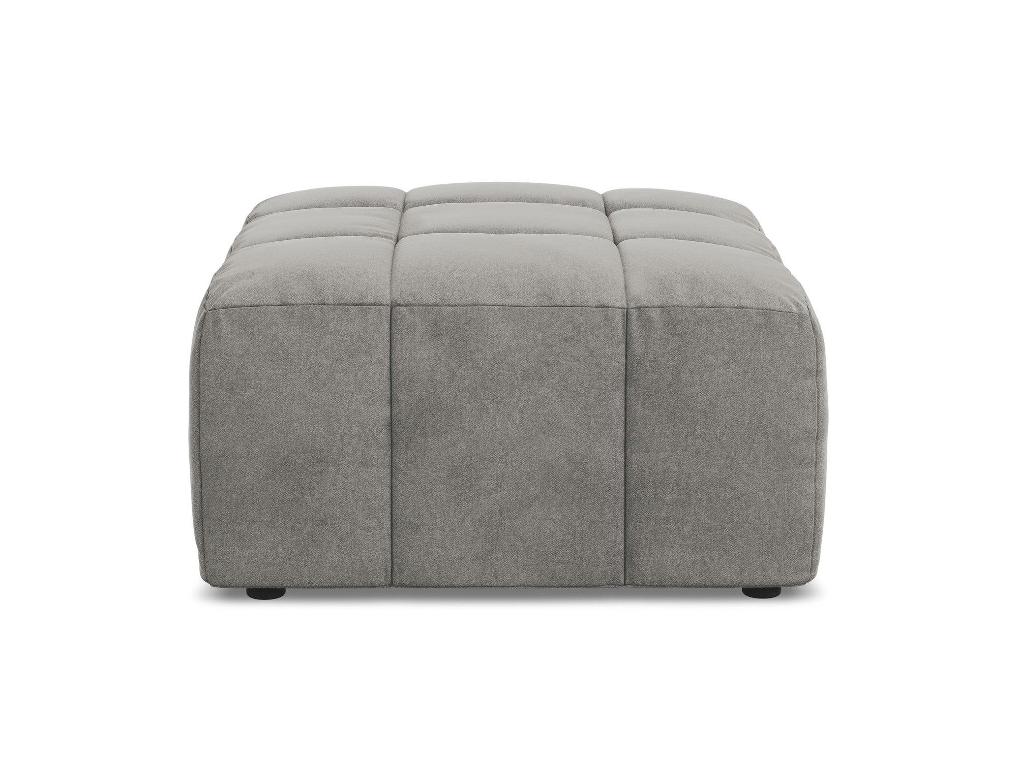 Hocker / samtiger ALOHA-Modul grau