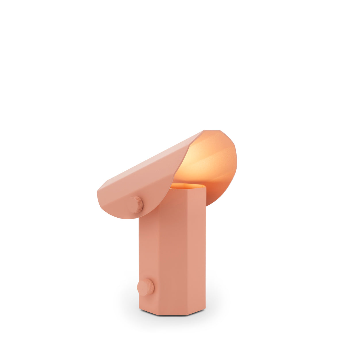 Lampa stołowa APOLIN złamany róż