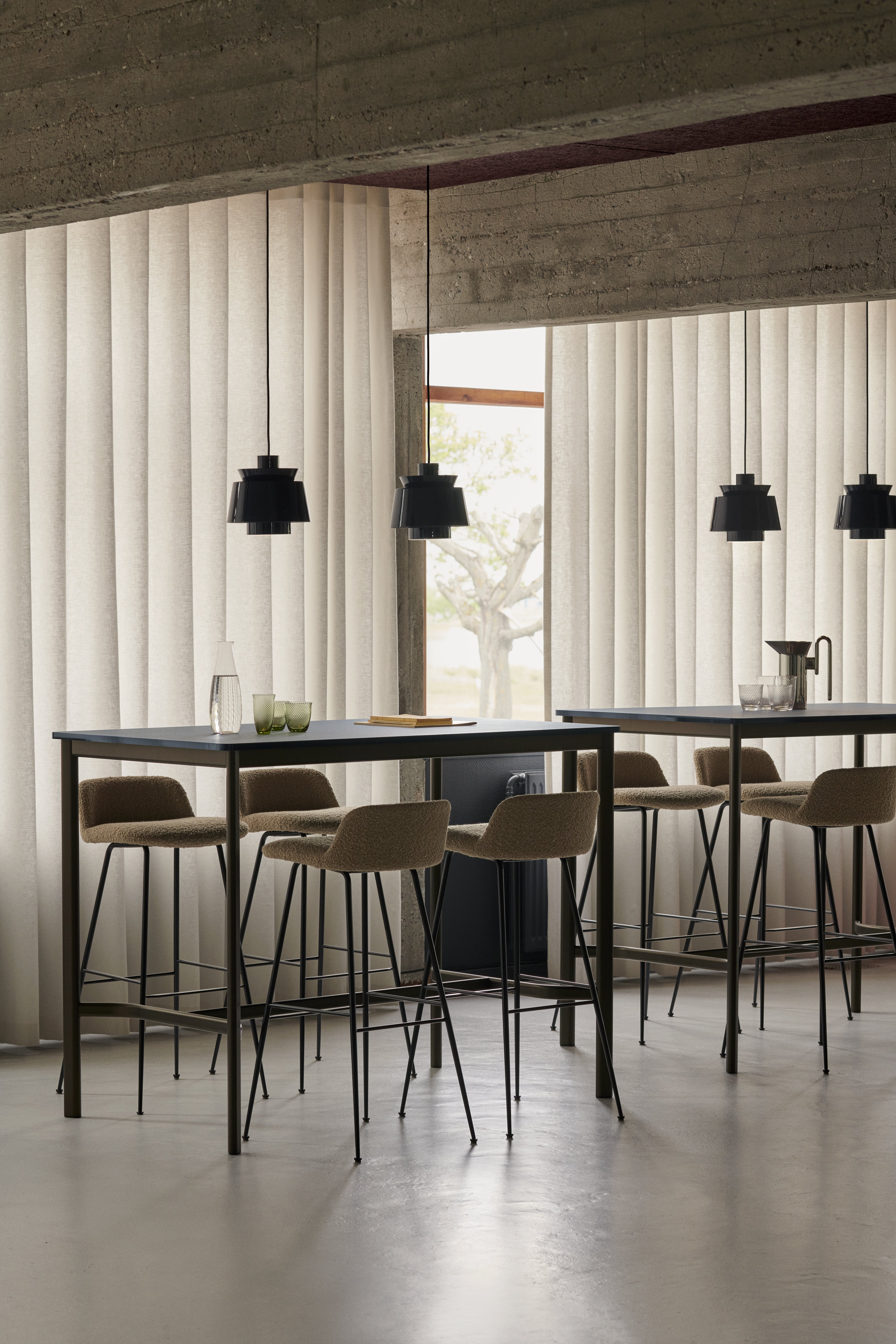 Lampa wisząca UTZON JU1 szaroniebieski