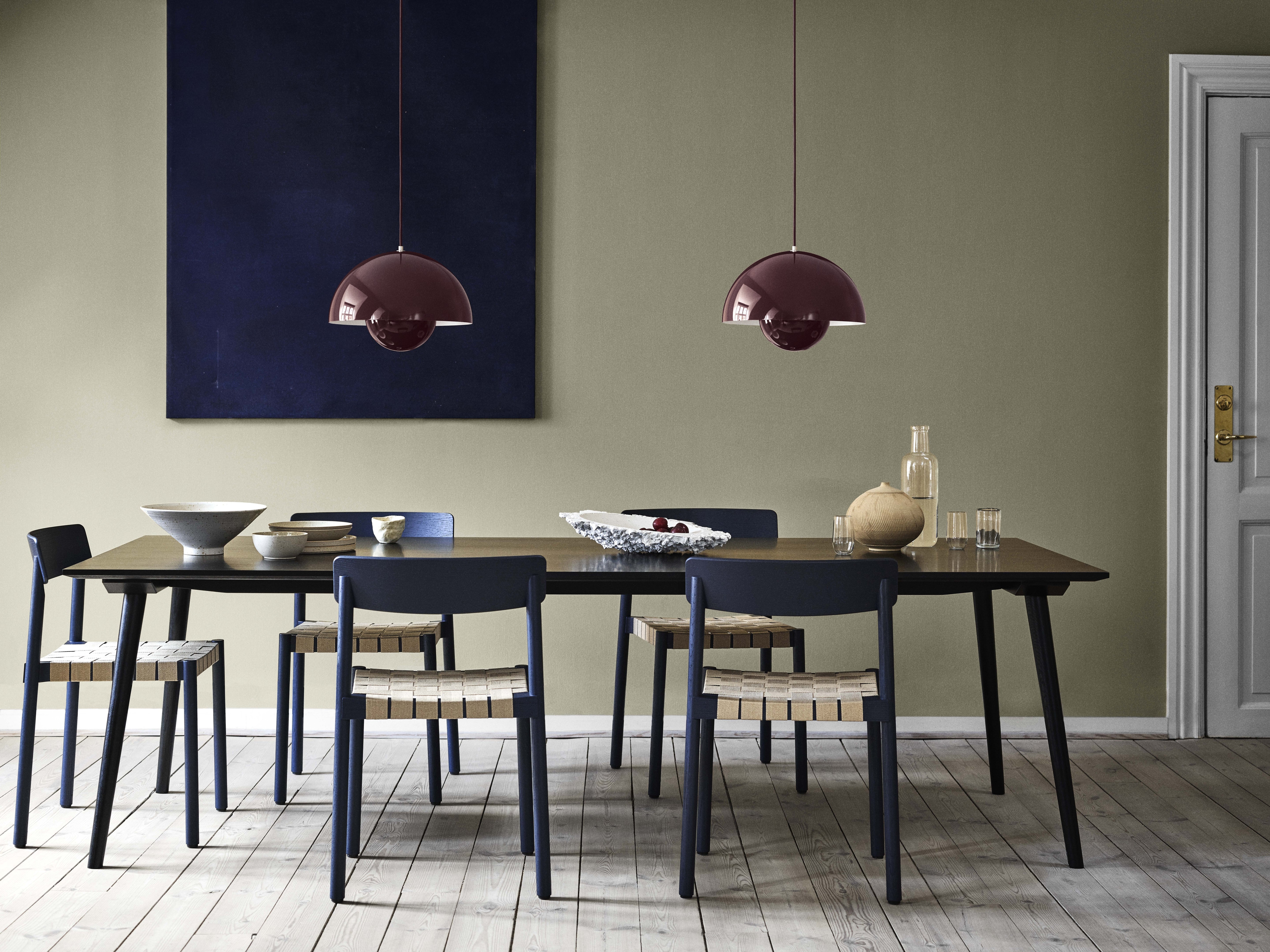 Lampa wisząca FLOWERPOT ciemna śliwka