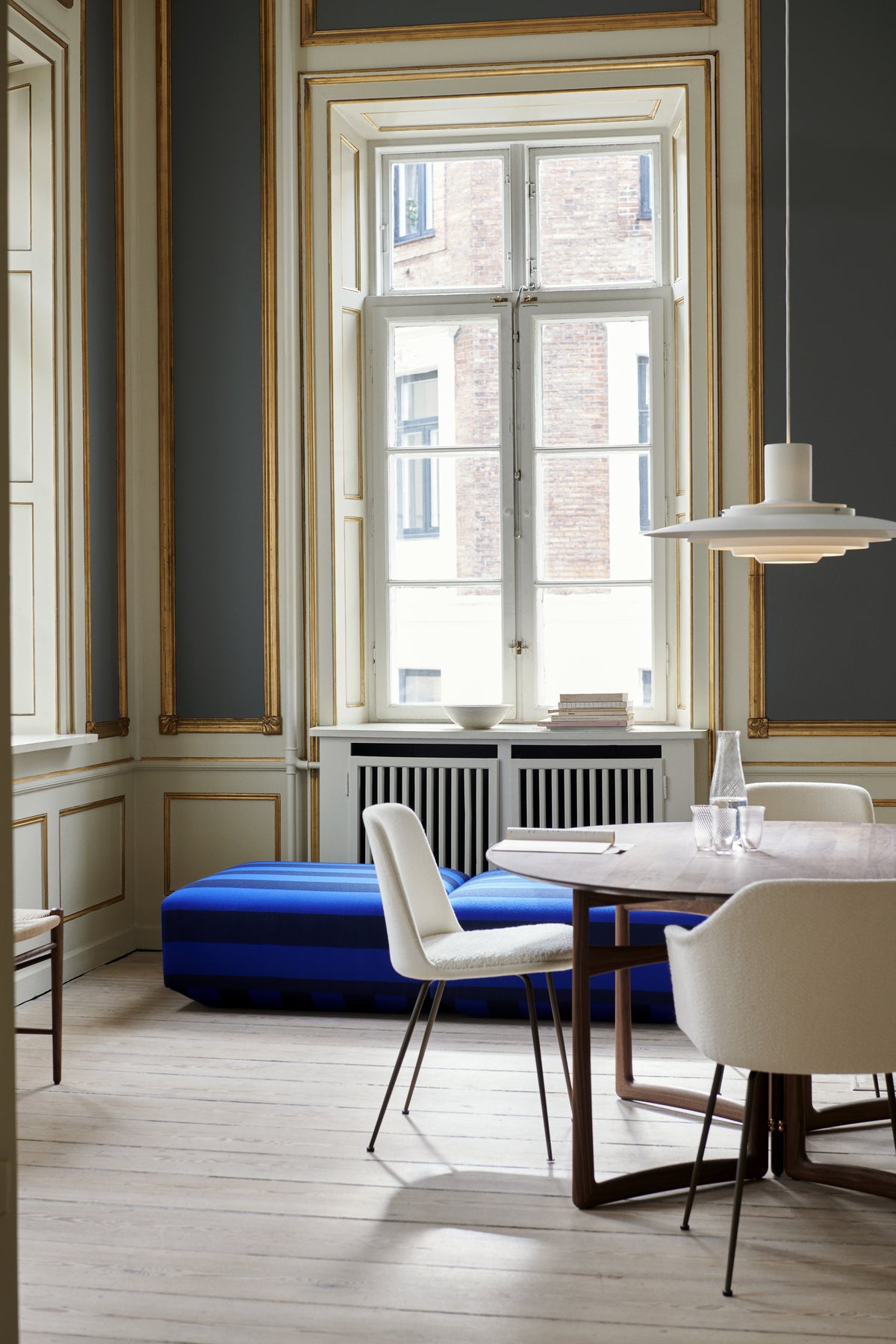Lampa wisząca P376 matowy biały