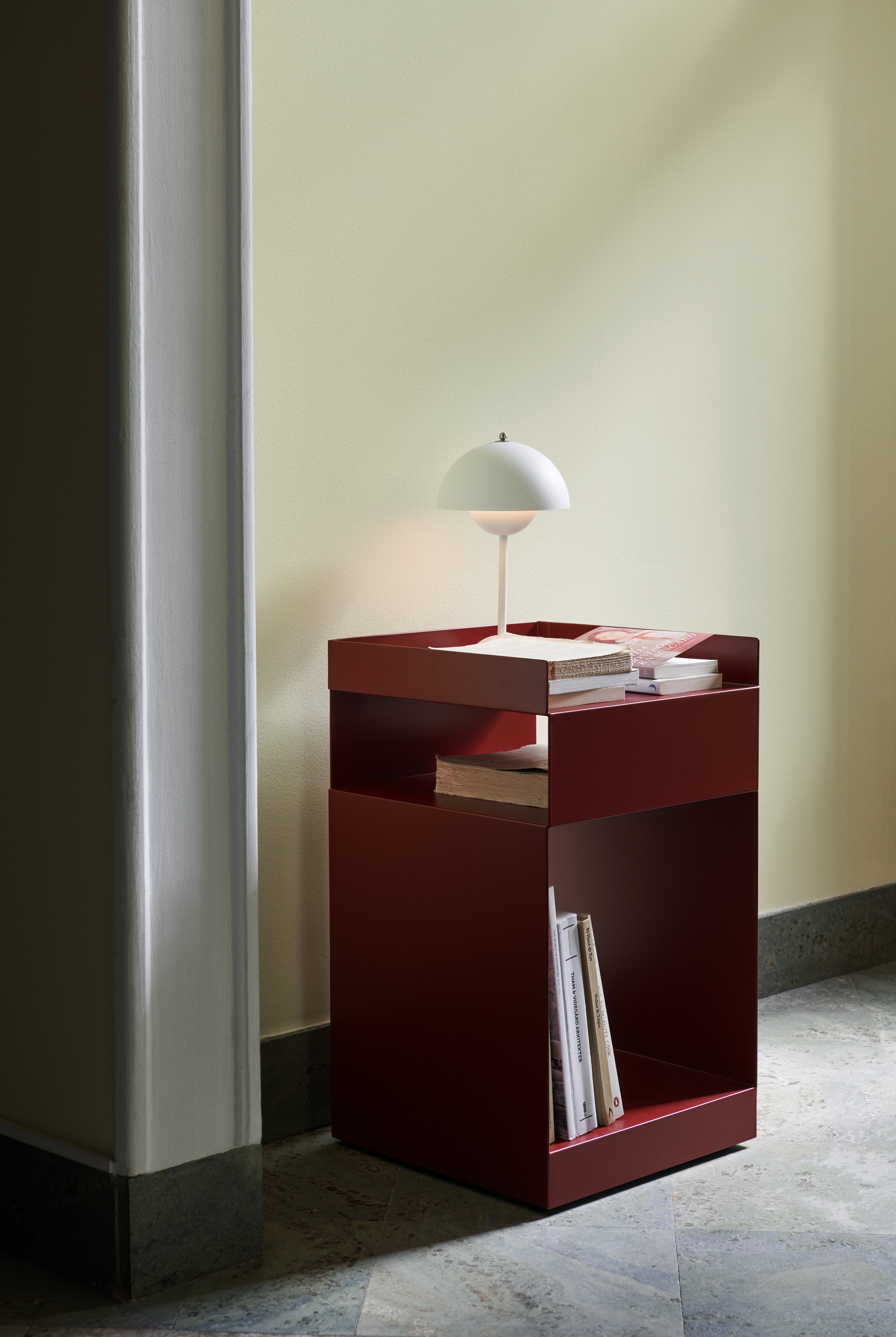 Lampa przenośna FLOWERPOT VP9 matowy biały