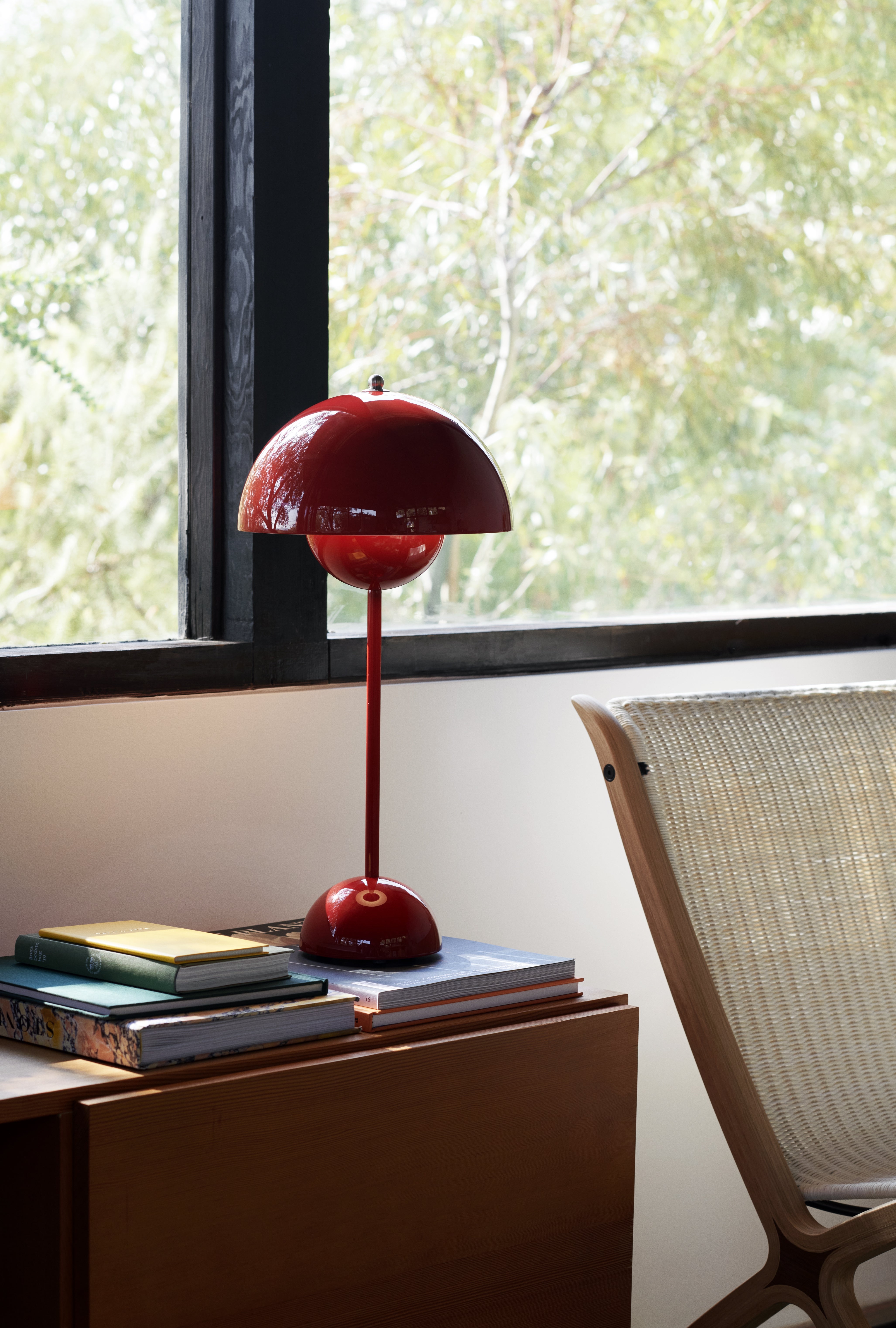 Lampa stołowa FLOWERPOT VP3 fuksja