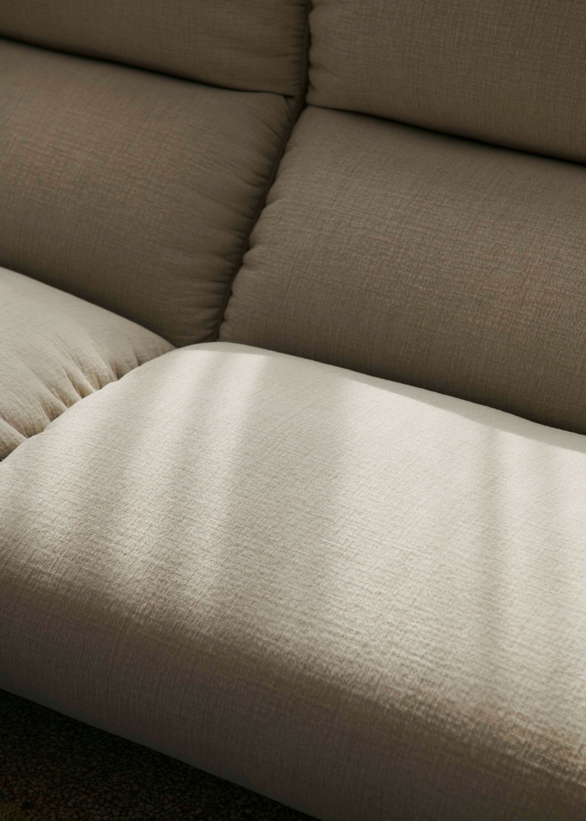Sofa modułowa 4-osobowa HI LO błękitny