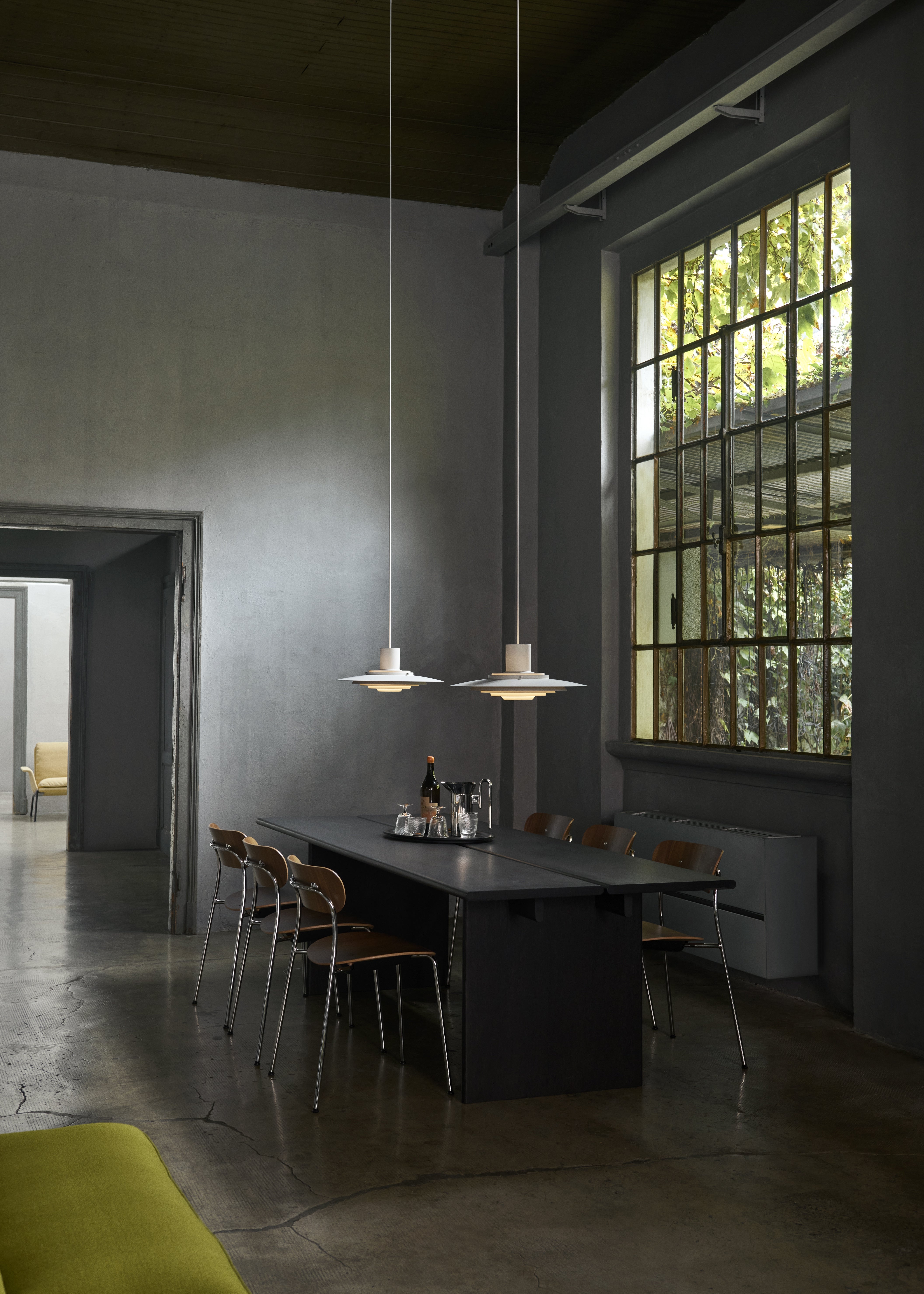 Lampa wisząca P376 aluminium