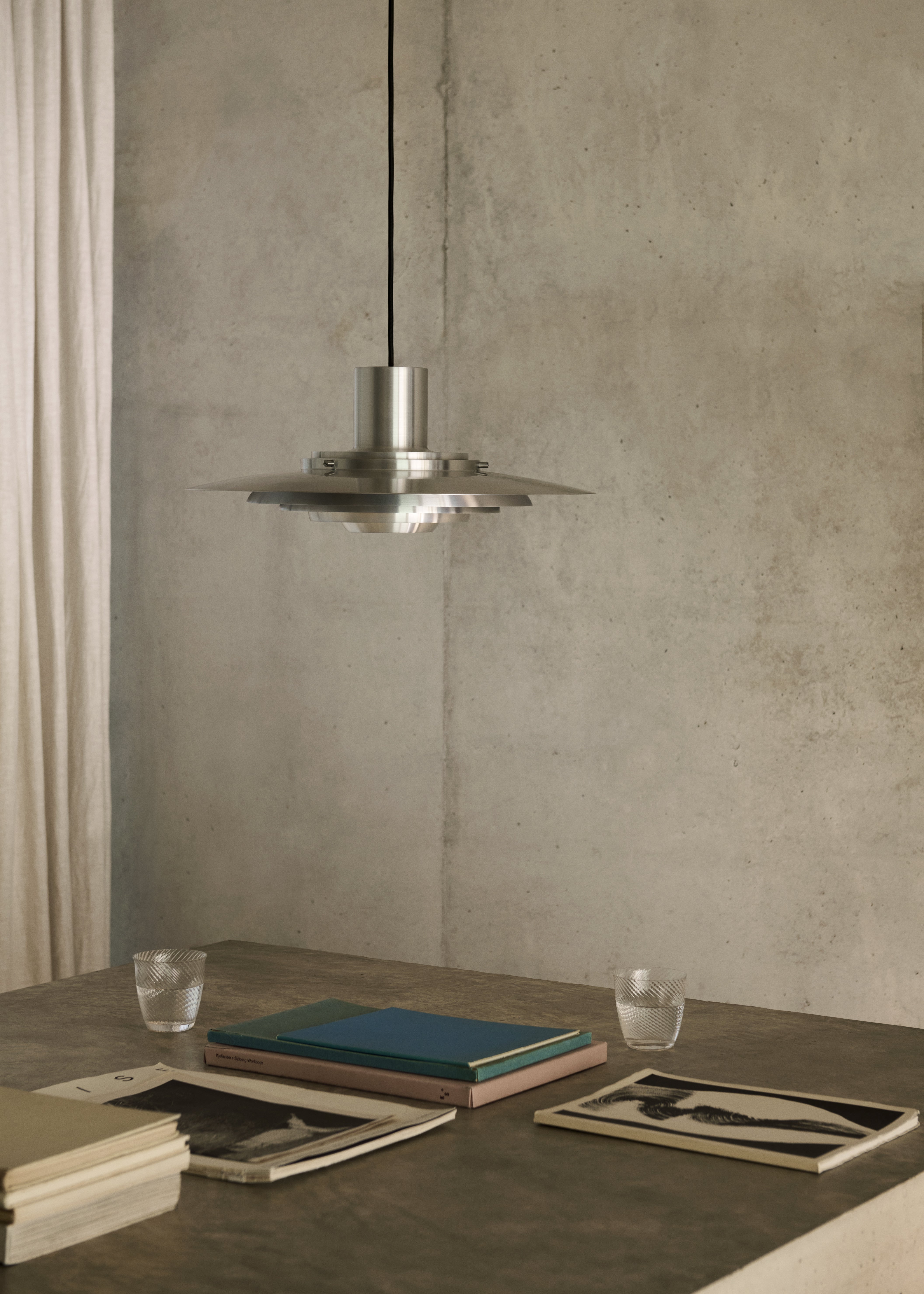 Lampa wisząca P376 aluminium