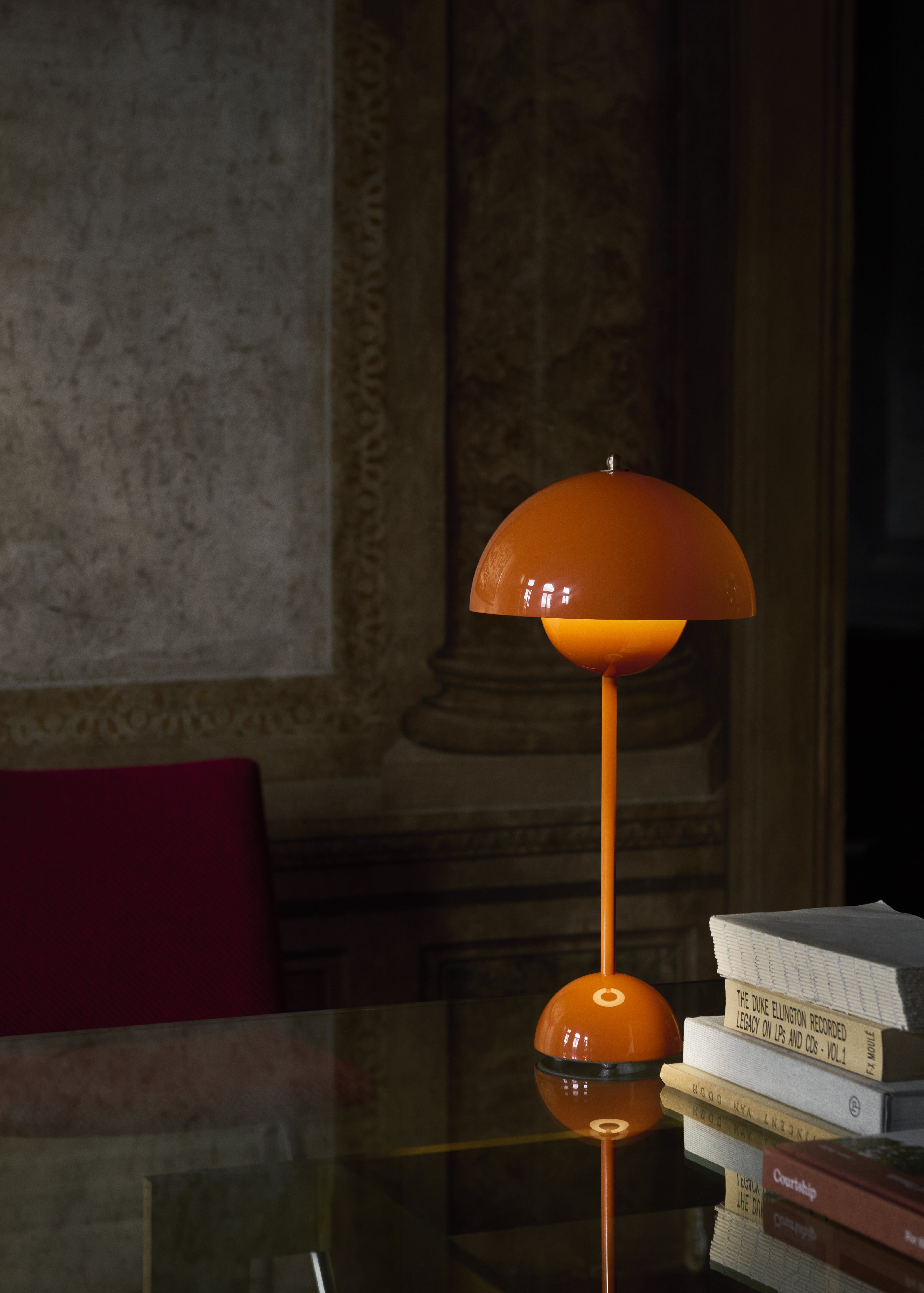 Lampa stołowa FLOWERPOT VP3 pomarańczowy