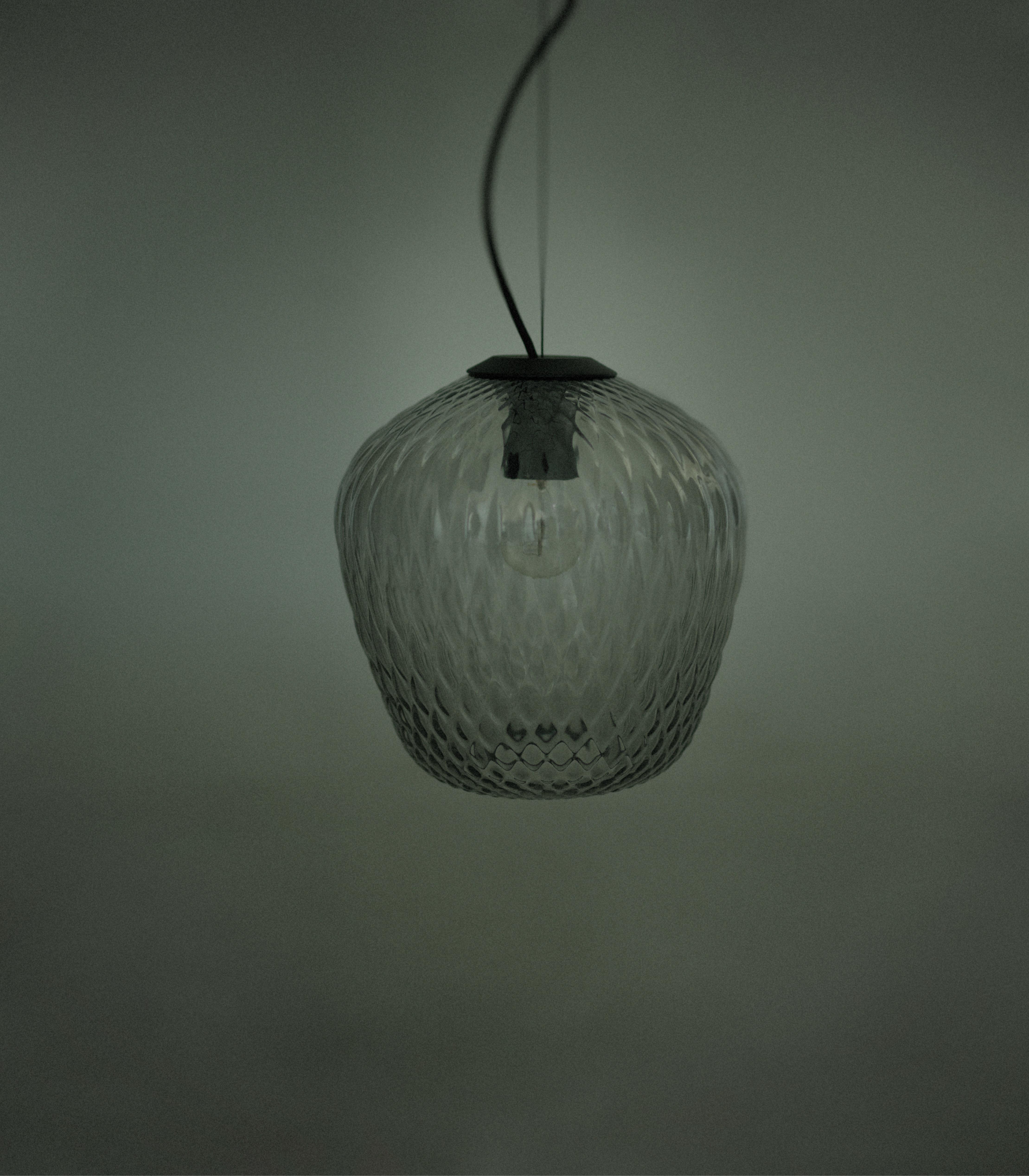 Lampa wisząca BLOWN połyskujący klosz