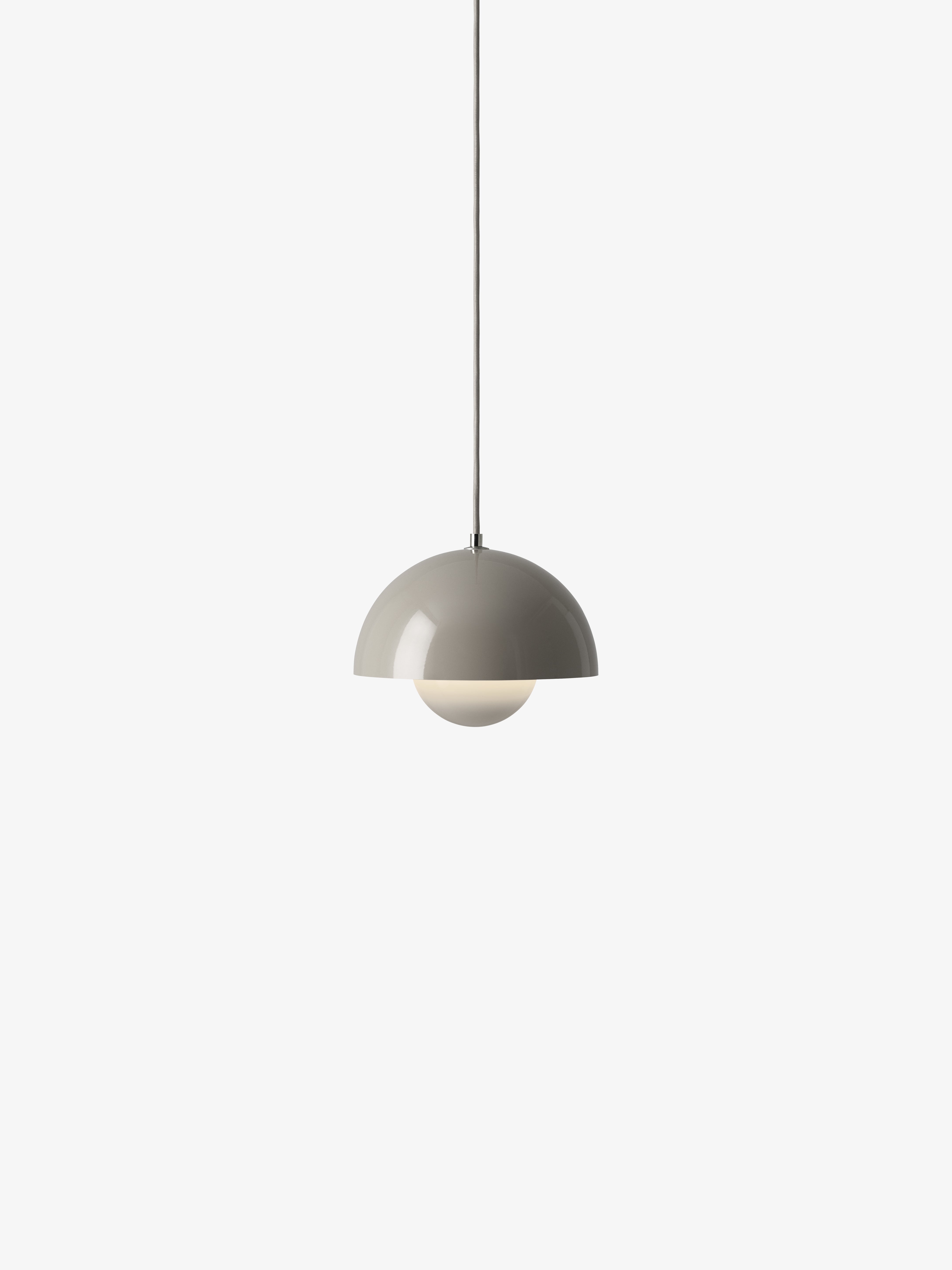 Lampa wisząca FLOWERPOT szarobeżowy