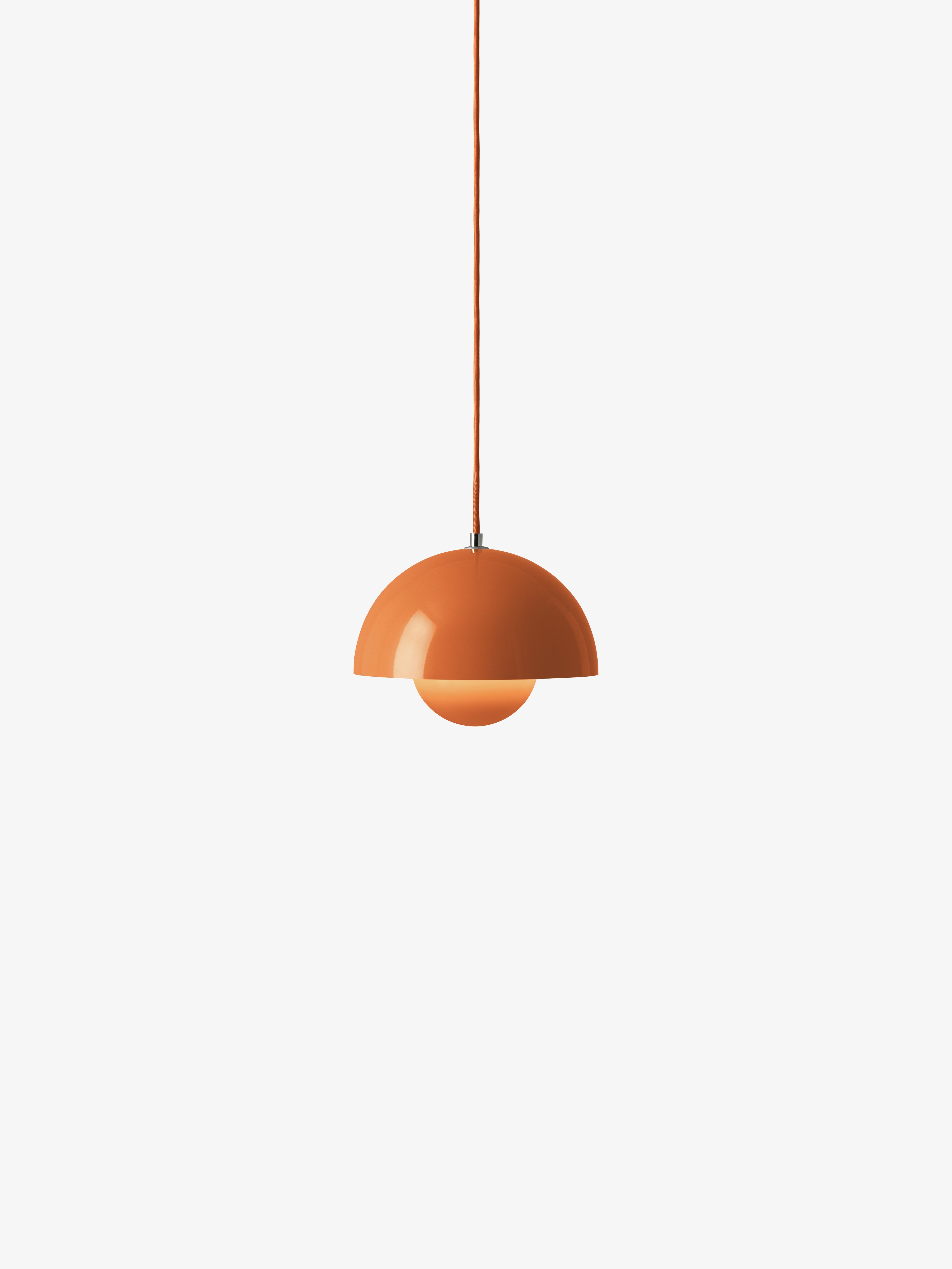 Lampa wisząca FLOWERPOT pomarańczowy