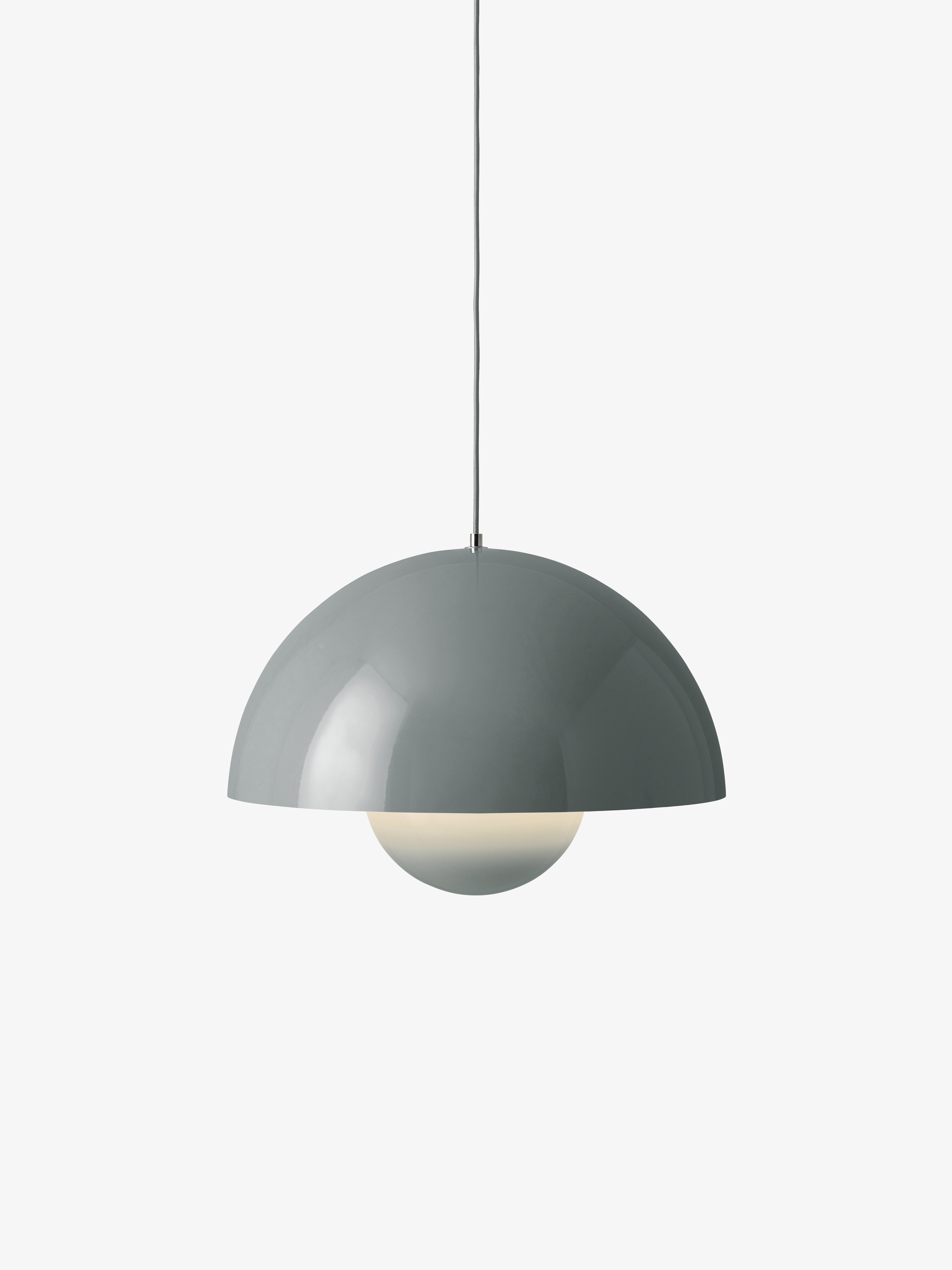 Lampa wisząca FLOWERPOT szaroniebieski