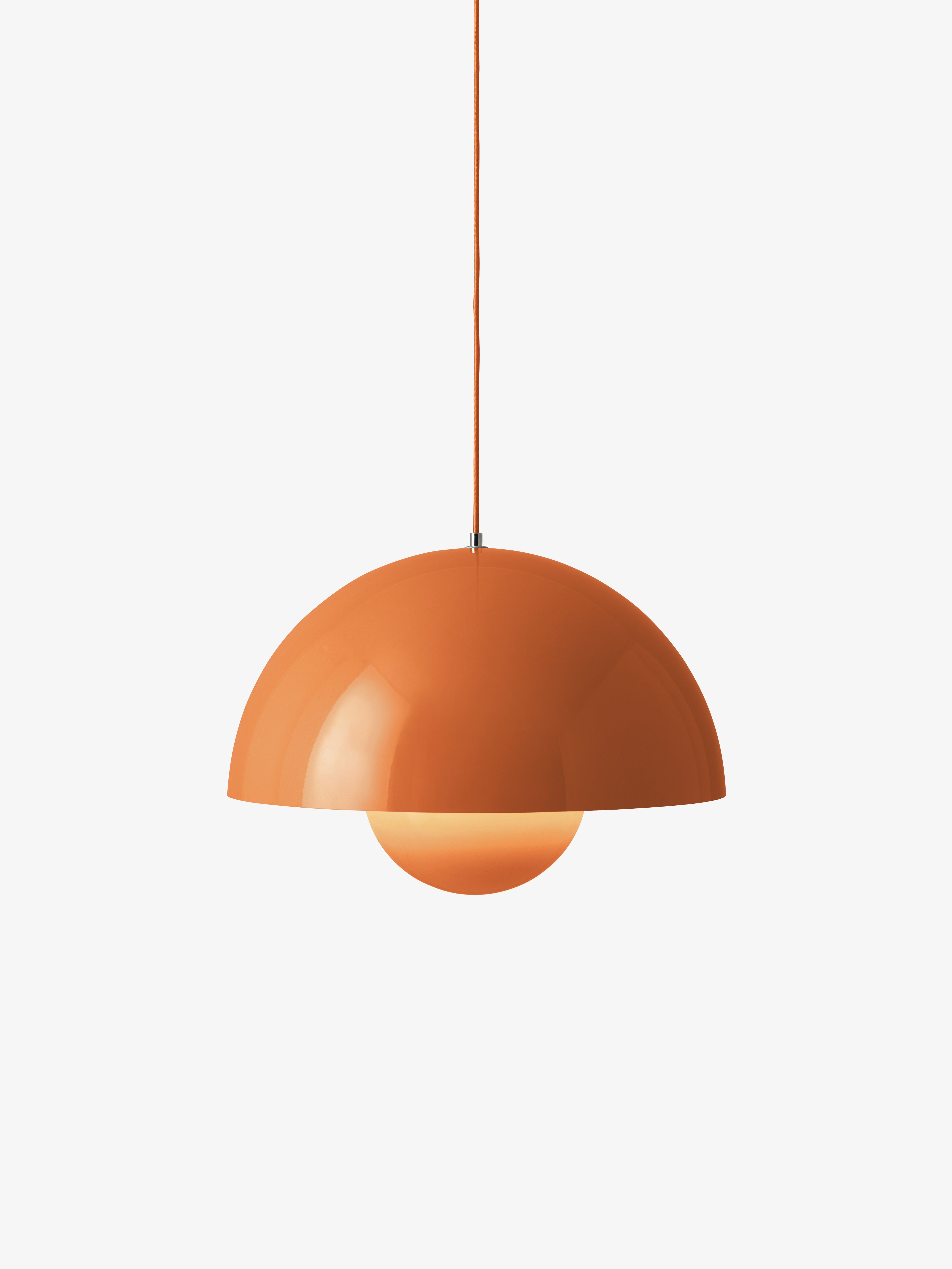 Lampa wisząca FLOWERPOT pomarańczowy